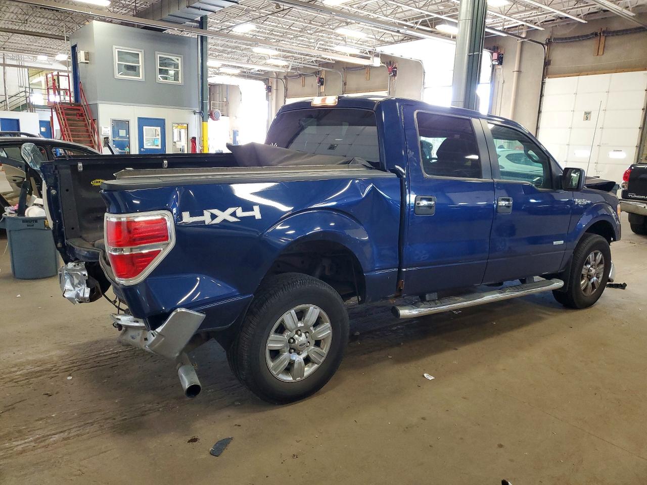 2012 Ford F150 Supercrew Blue vin: 1FTFW1ET1CFB72640