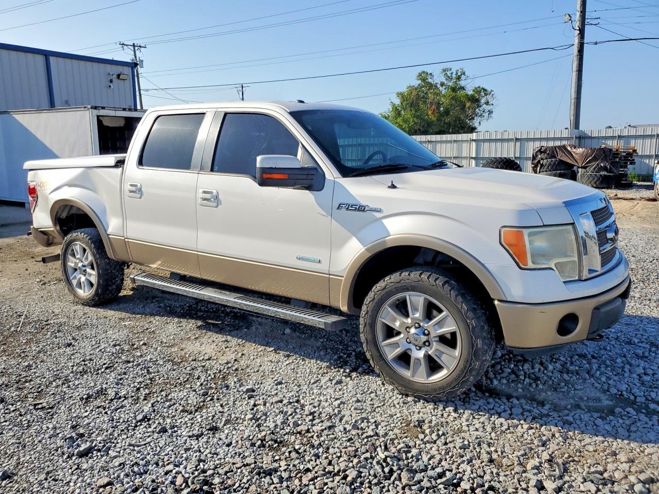 2012 Ford F150 Supercrew Белый vin: 1FTFW1ET1CFB80771