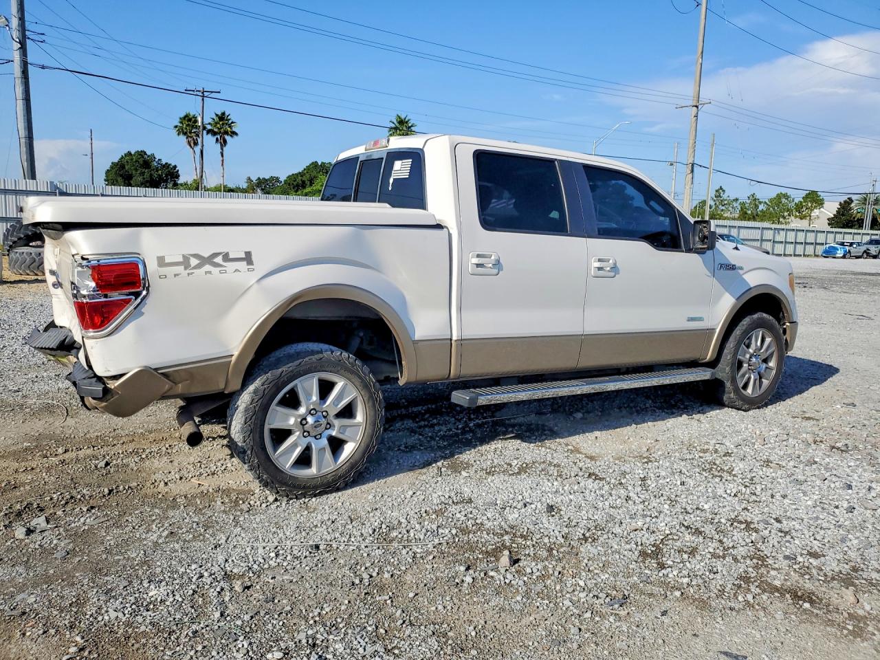 2012 Ford F150 Supercrew Белый vin: 1FTFW1ET1CFB80771