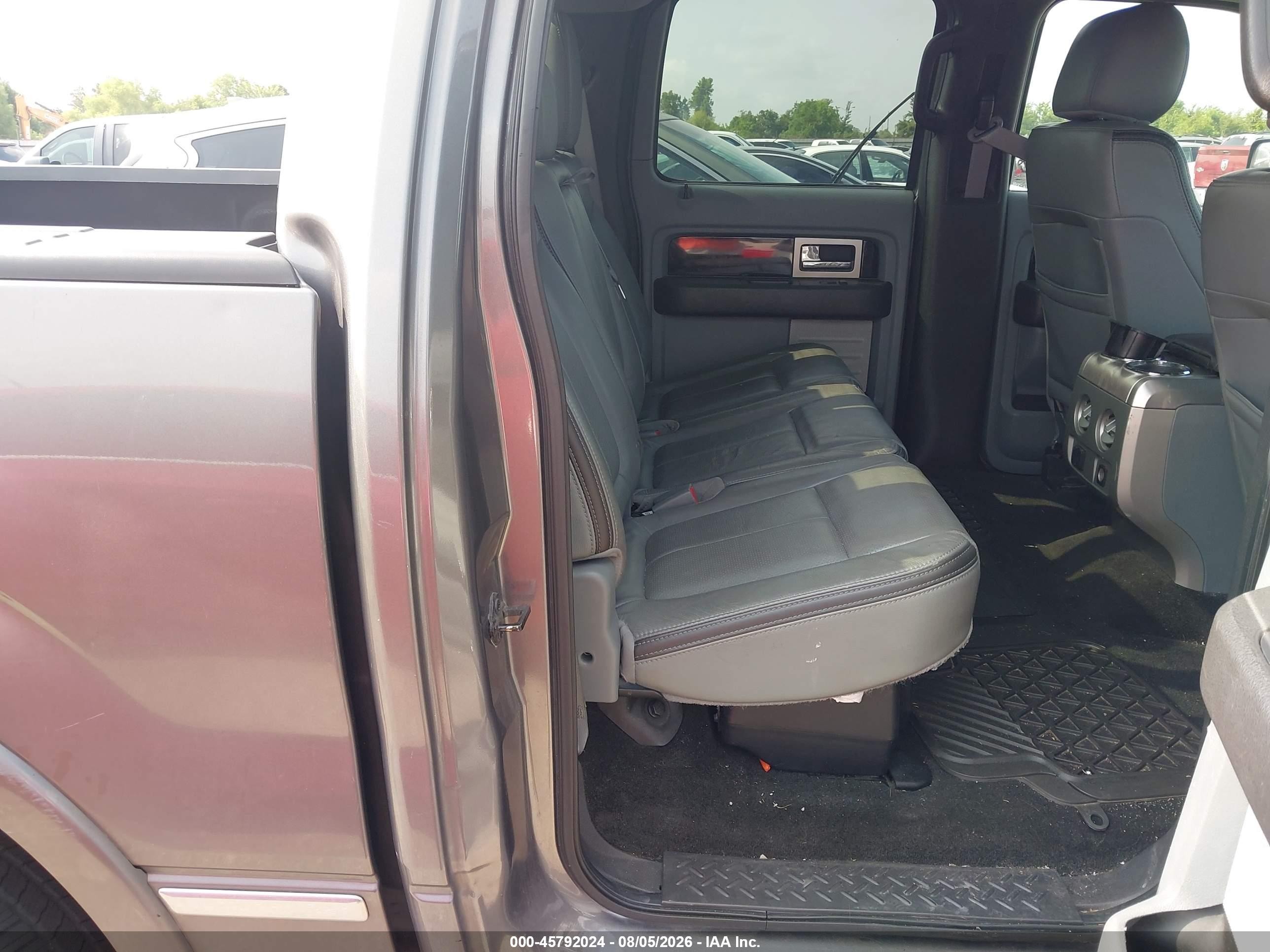 2012 Ford F-150 Platinum Серый vin: 1FTFW1ET1CFC02185