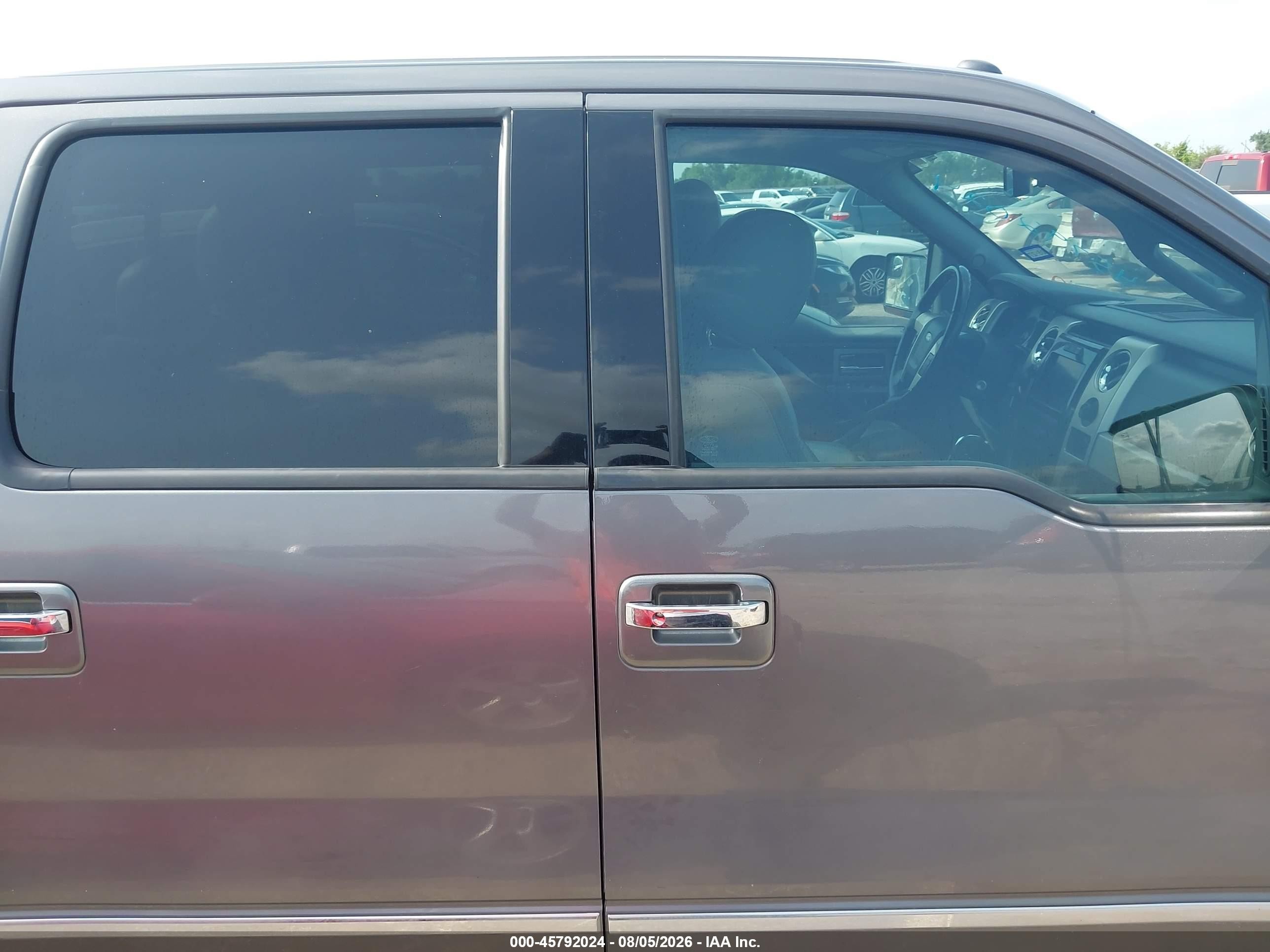 2012 Ford F-150 Platinum Серый vin: 1FTFW1ET1CFC02185
