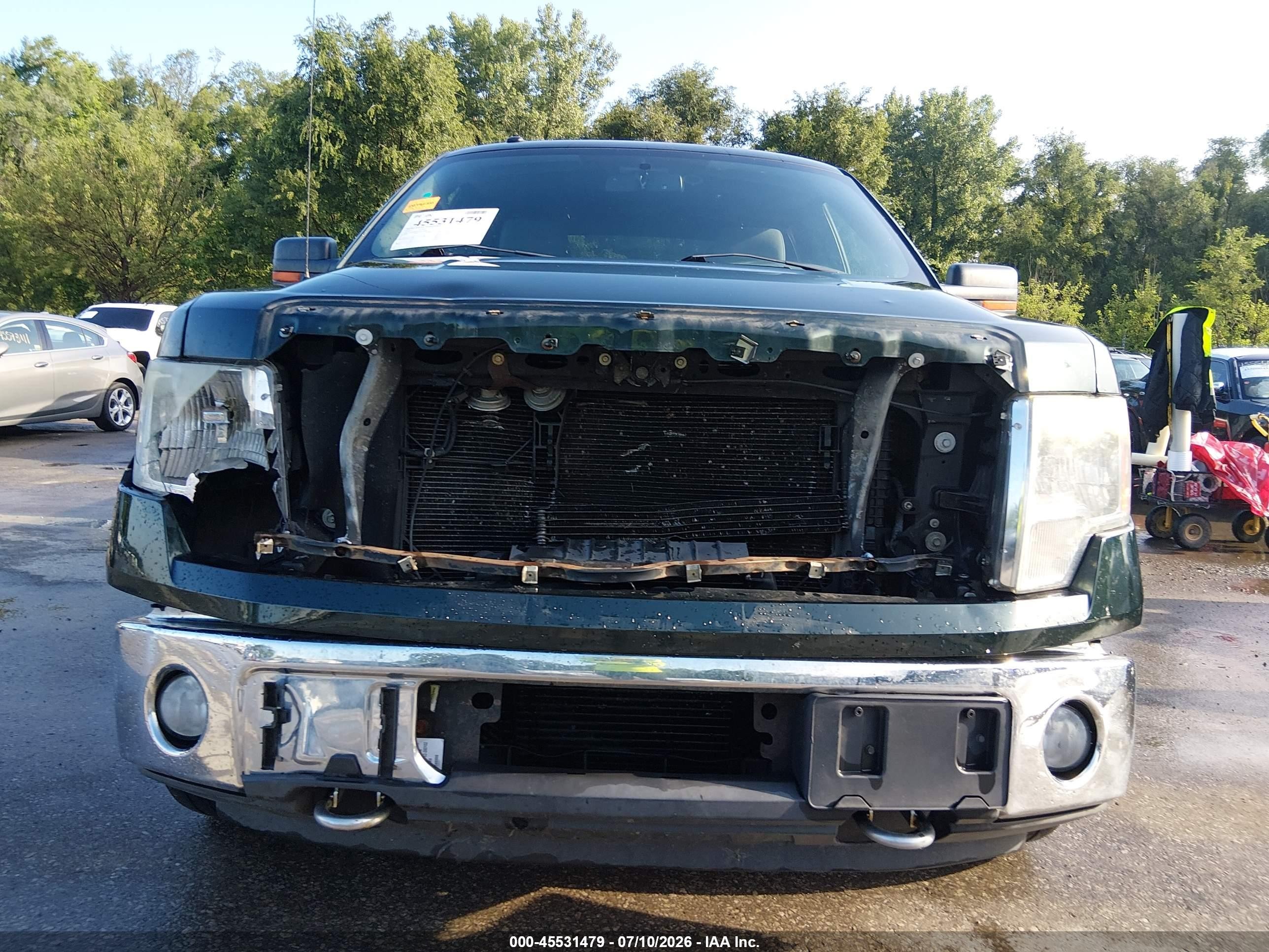 2012 Ford F-150 Fx4/king Ranch/lariat/platinum/xl/xlt Green vin: 1FTFW1ET1CFC18466