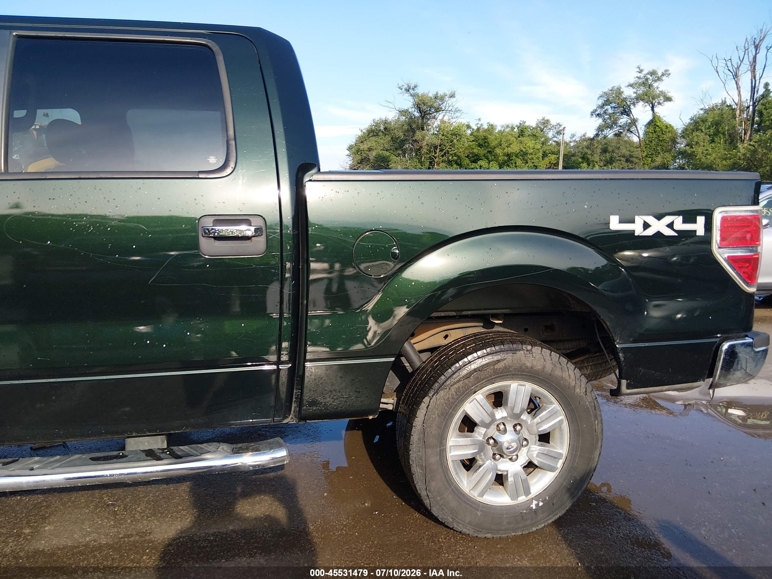 2012 Ford F-150 Fx4/king Ranch/lariat/platinum/xl/xlt Green vin: 1FTFW1ET1CFC18466