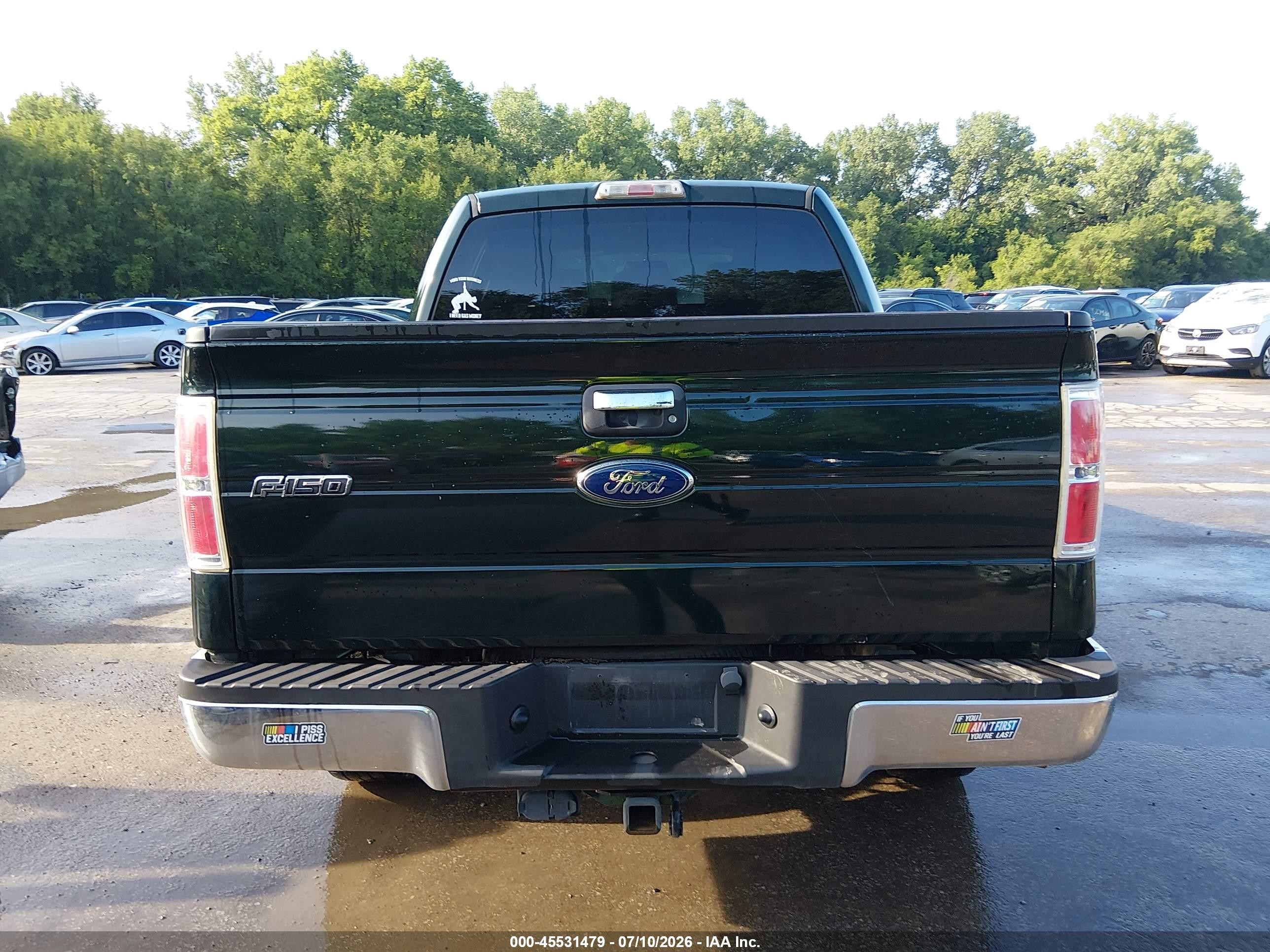 2012 Ford F-150 Fx4/king Ranch/lariat/platinum/xl/xlt Green vin: 1FTFW1ET1CFC18466