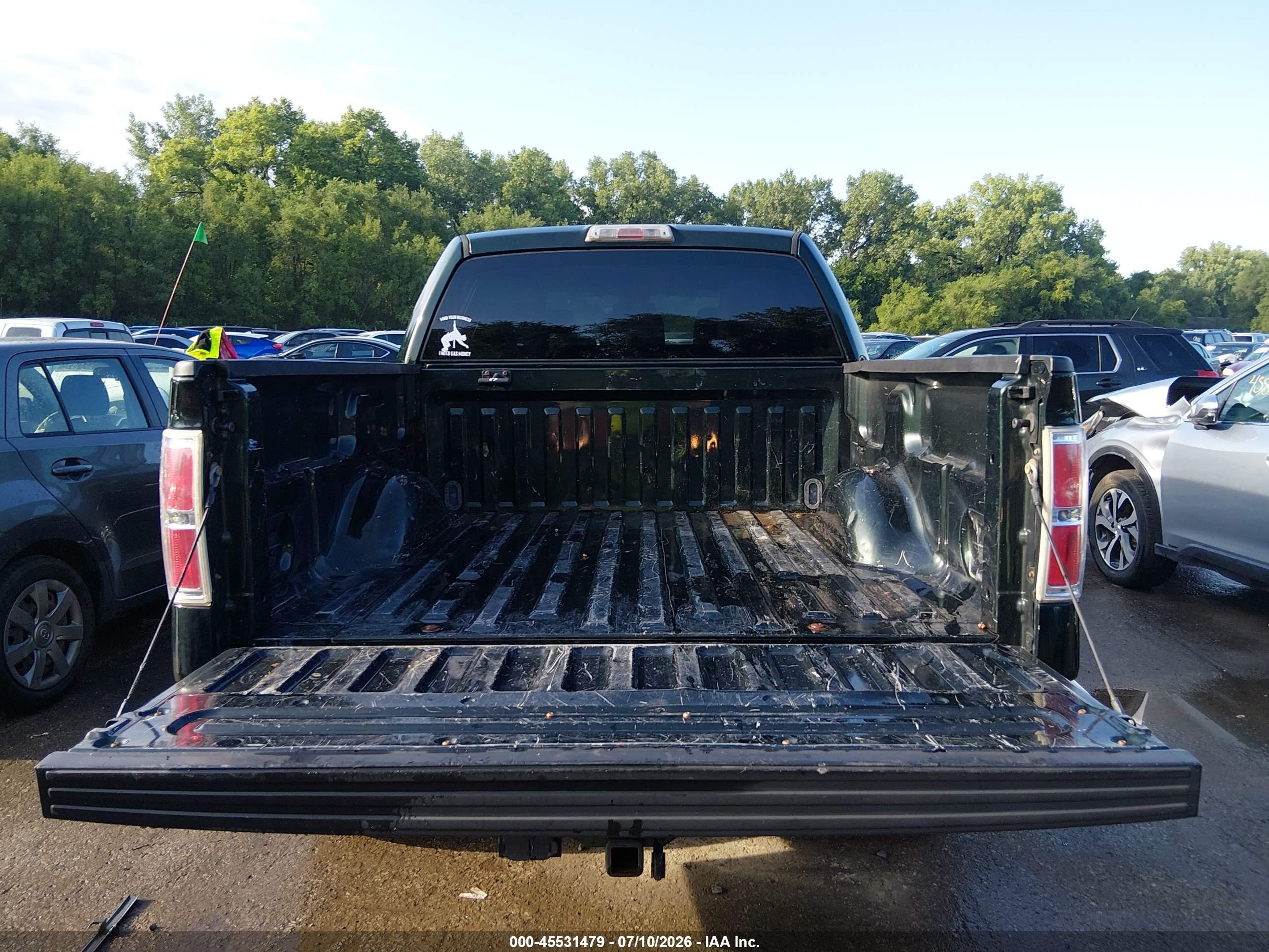 2012 Ford F-150 Fx4/king Ranch/lariat/platinum/xl/xlt Green vin: 1FTFW1ET1CFC18466