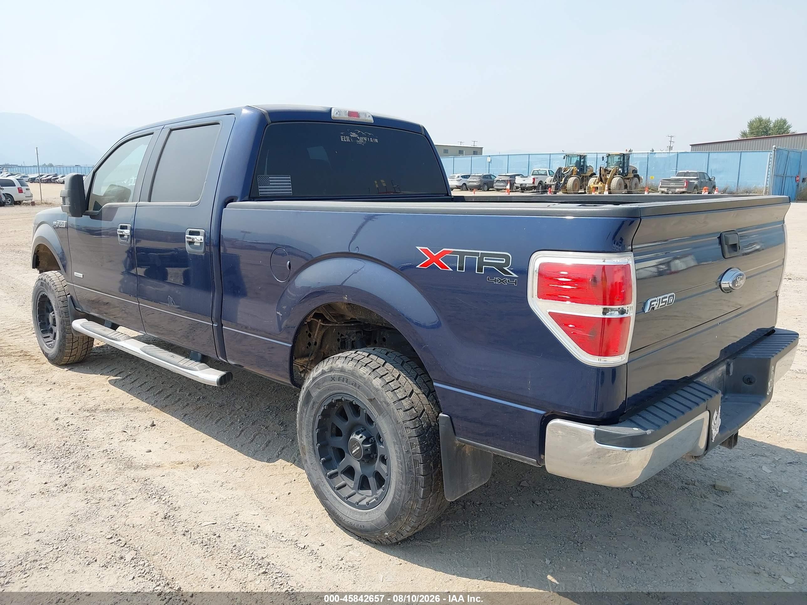 2012 Ford F-150 Xlt Blue vin: 1FTFW1ET1CFC26258