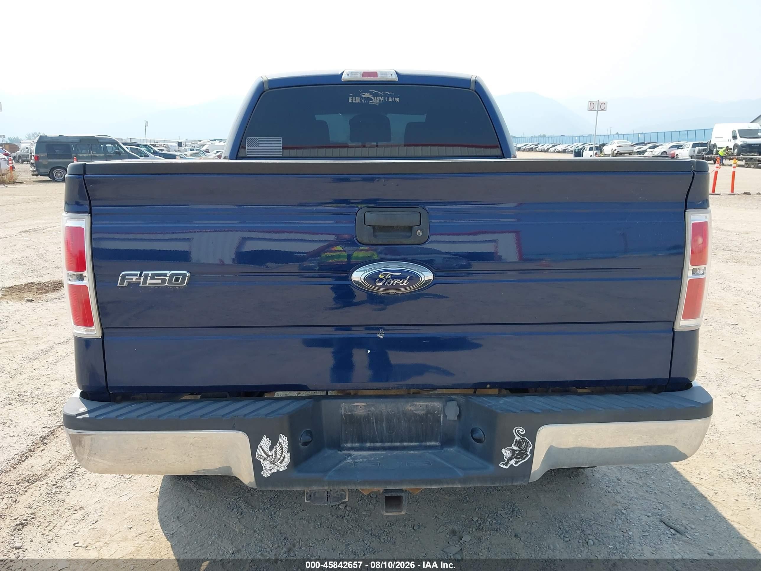 2012 Ford F-150 Xlt Blue vin: 1FTFW1ET1CFC26258