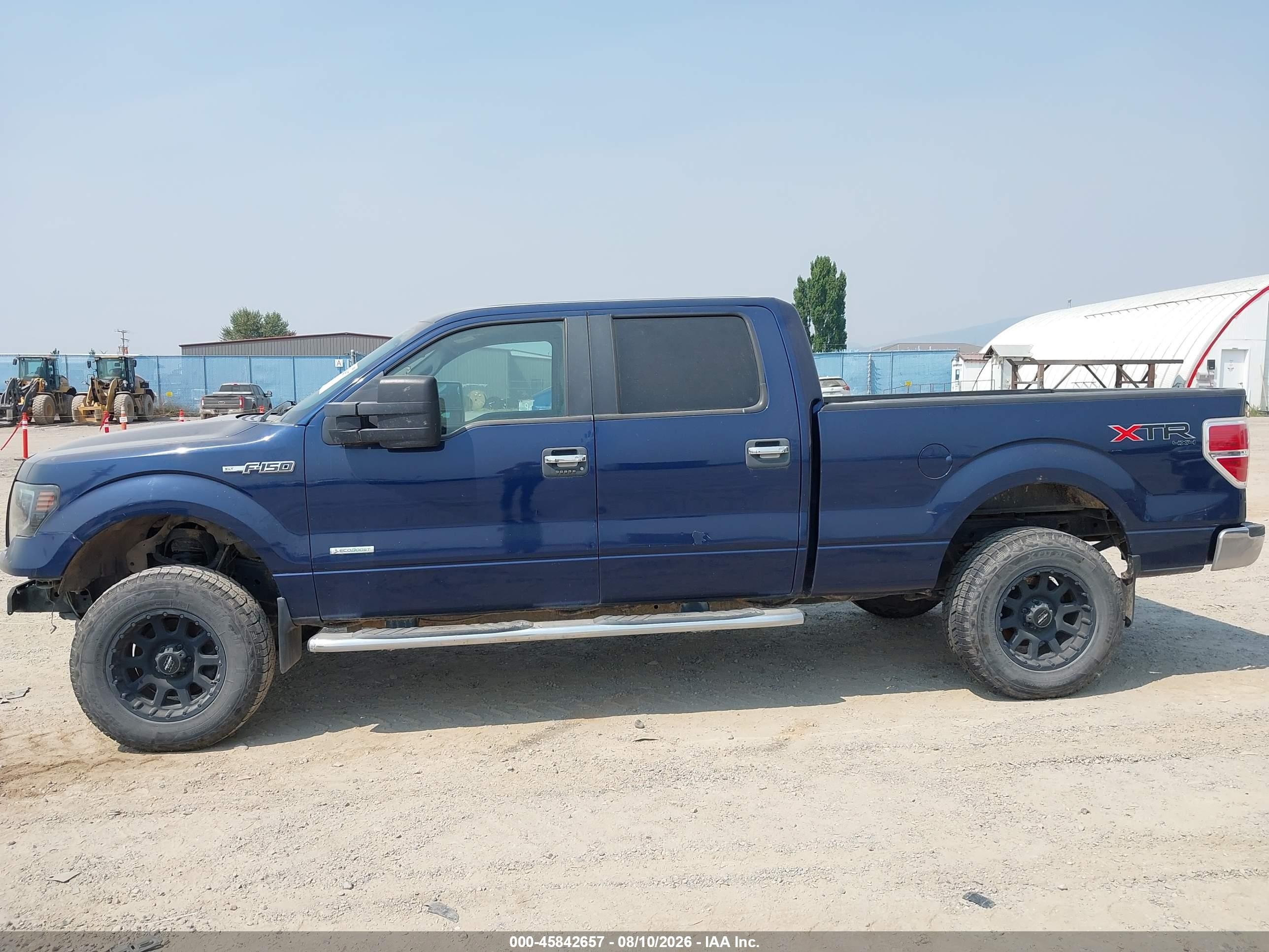2012 Ford F-150 Xlt Blue vin: 1FTFW1ET1CFC26258