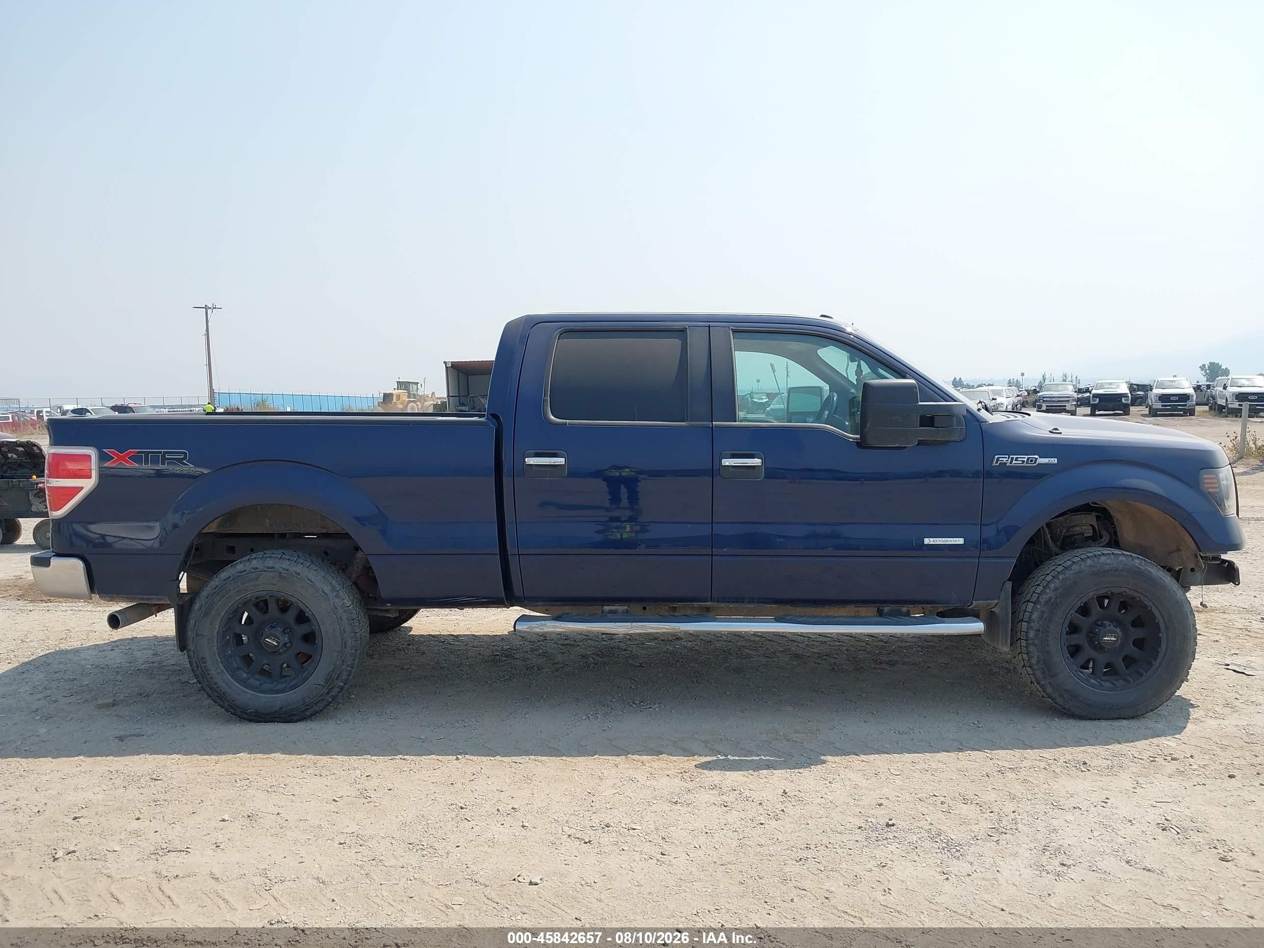 2012 Ford F-150 Xlt Blue vin: 1FTFW1ET1CFC26258