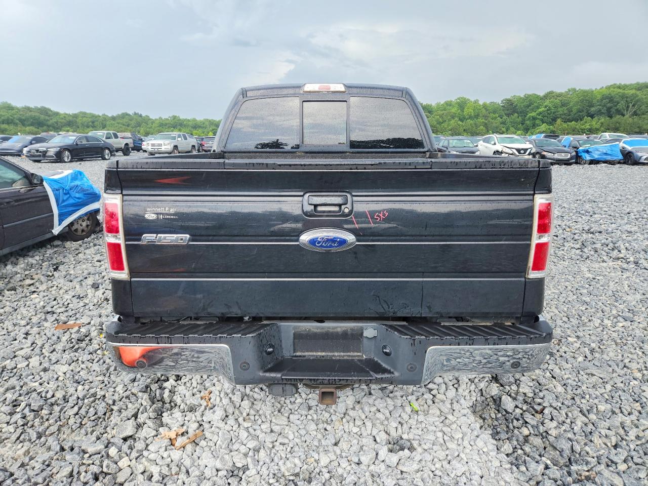 2012 Ford F150 Supercrew Black vin: 1FTFW1ET1CFD03596