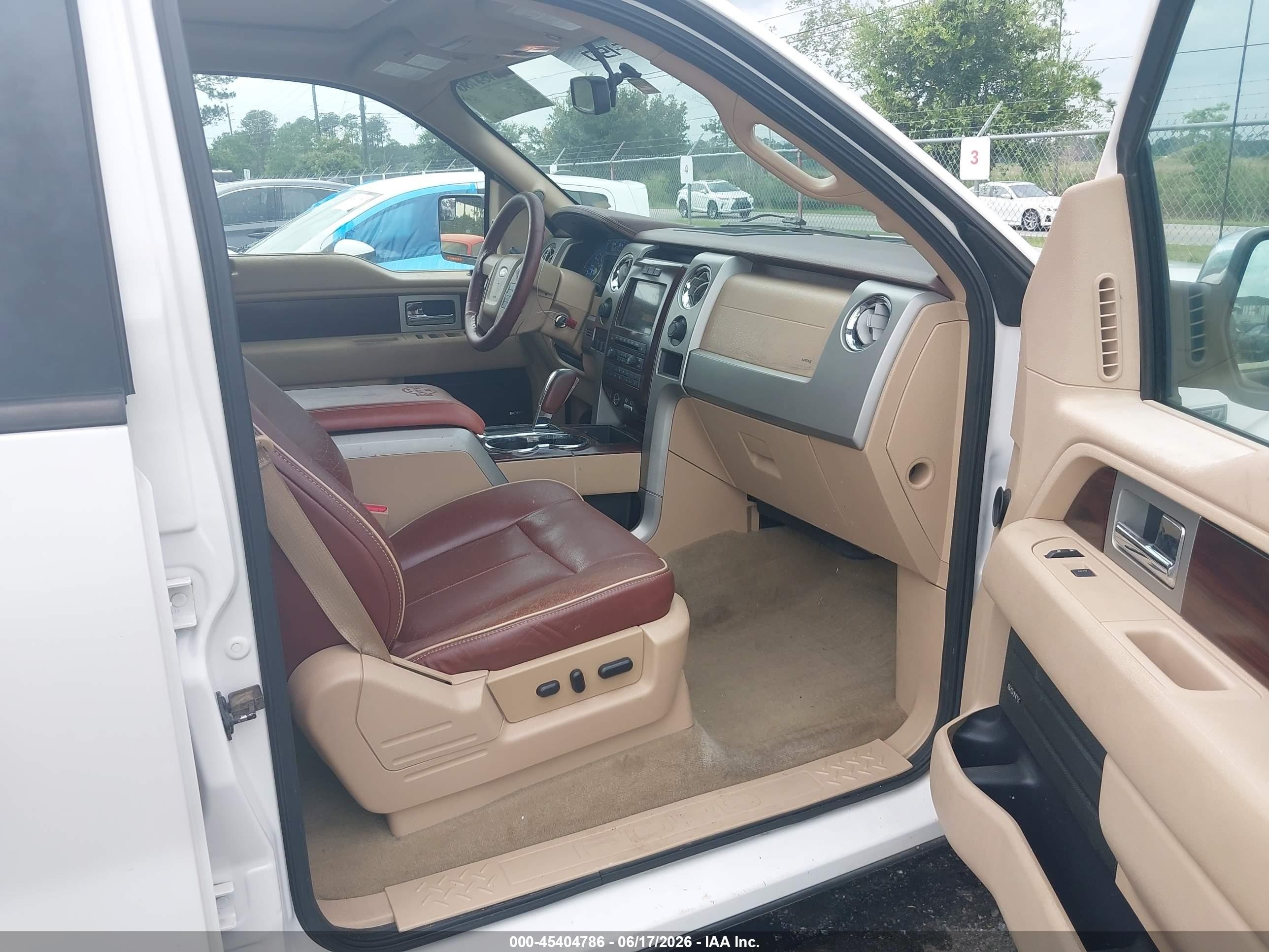 2012 Ford F-150 King Ranch White vin: 1FTFW1ET1CKD01788