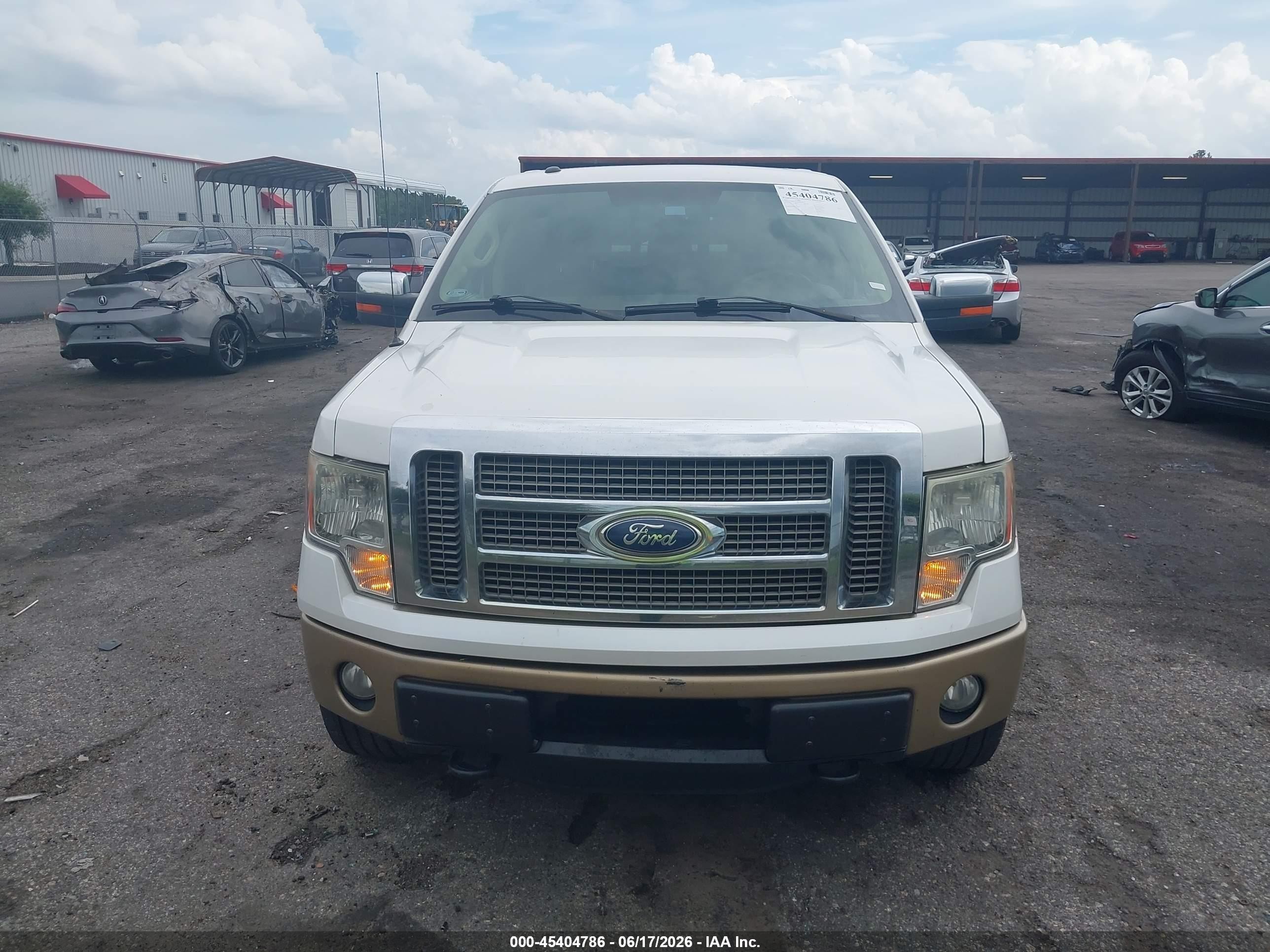 2012 Ford F-150 King Ranch White vin: 1FTFW1ET1CKD01788