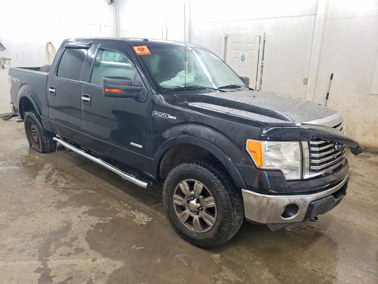 2012 Ford F150 Supercrew Black vin: 1FTFW1ET1CKD57083