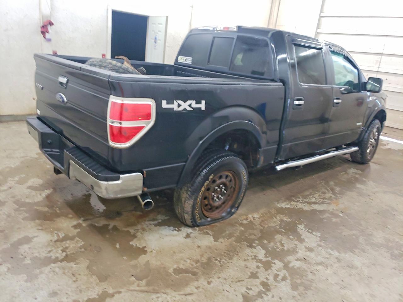 2012 Ford F150 Supercrew Black vin: 1FTFW1ET1CKD57083