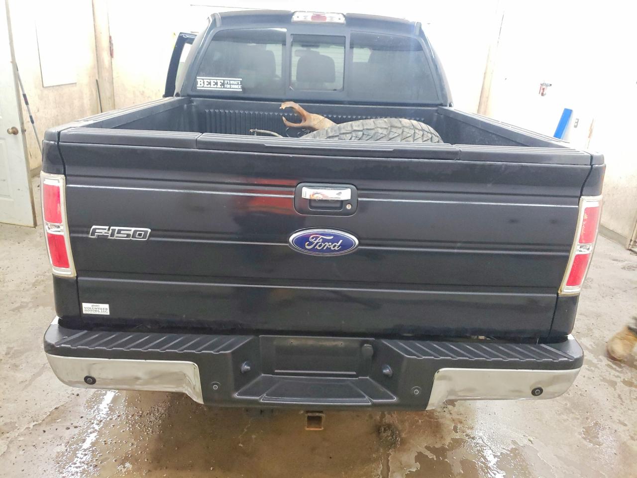 2012 Ford F150 Supercrew Black vin: 1FTFW1ET1CKD57083