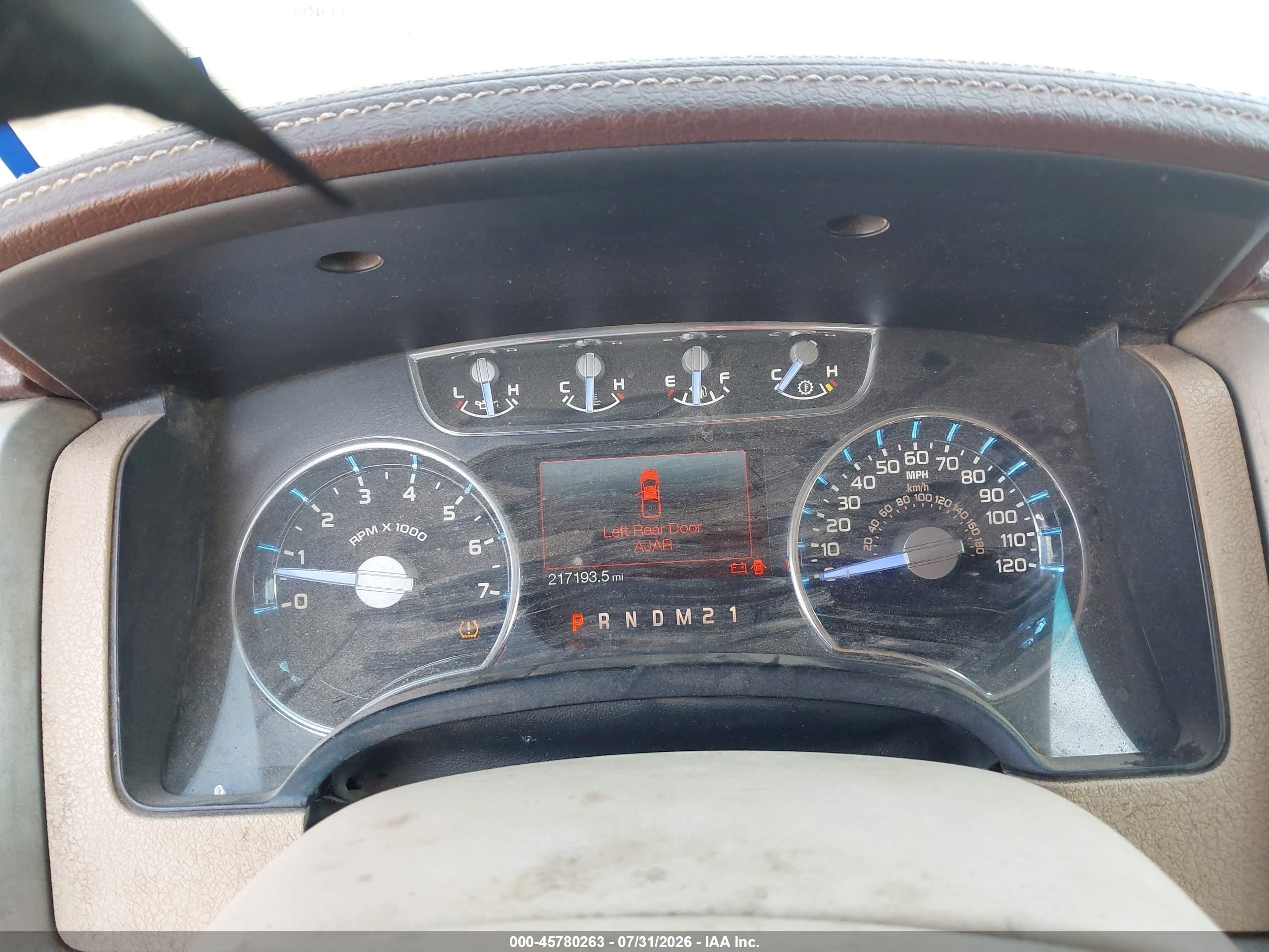 2012 Ford F-150 King Ranch Коричневый vin: 1FTFW1ET1CKE03270