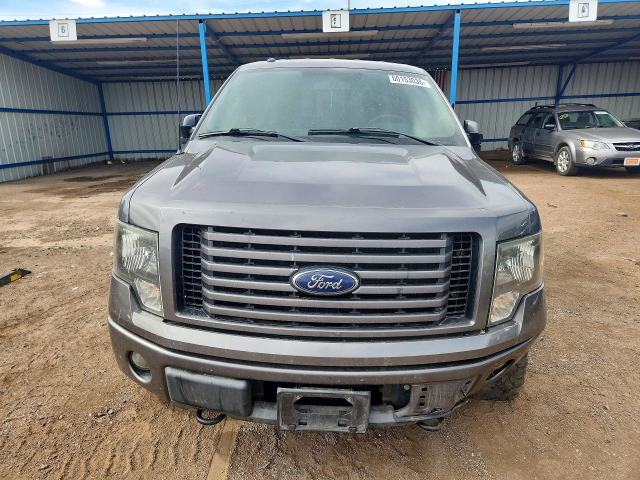 2012 Ford F150 Supercrew Gray vin: 1FTFW1ET1CKE34616