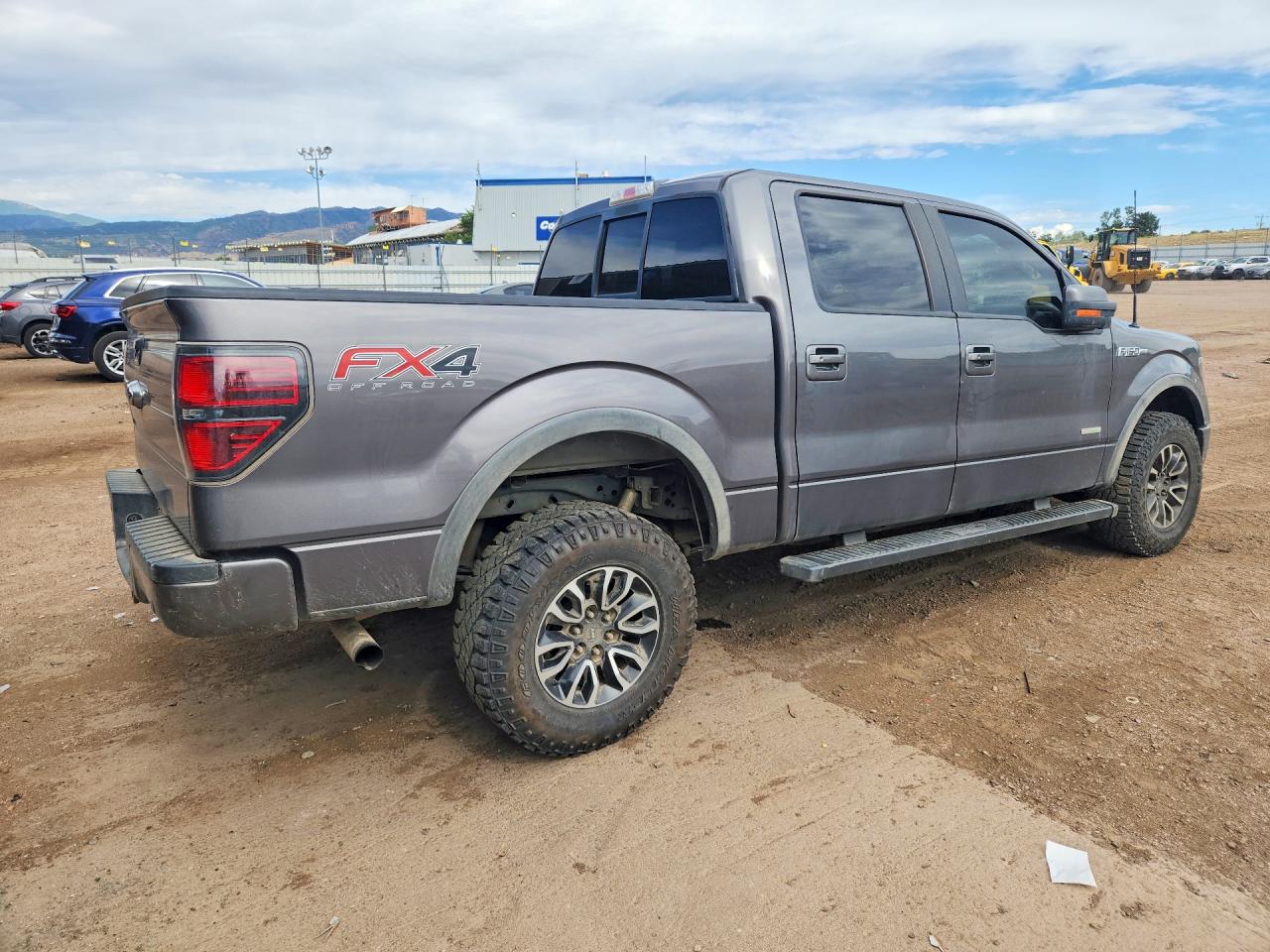 2012 Ford F150 Supercrew Gray vin: 1FTFW1ET1CKE34616