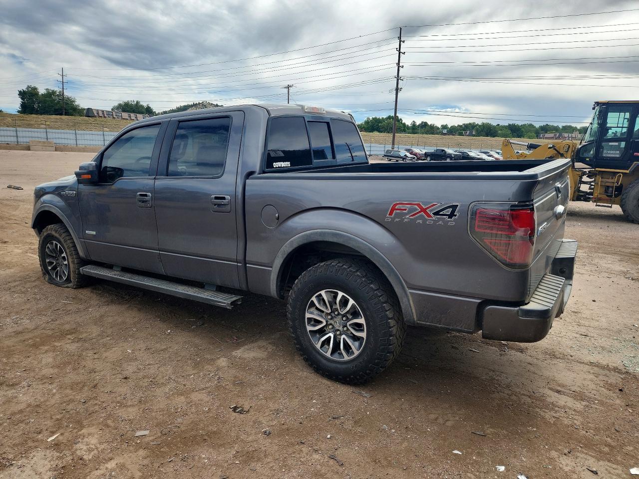 2012 Ford F150 Supercrew Gray vin: 1FTFW1ET1CKE34616