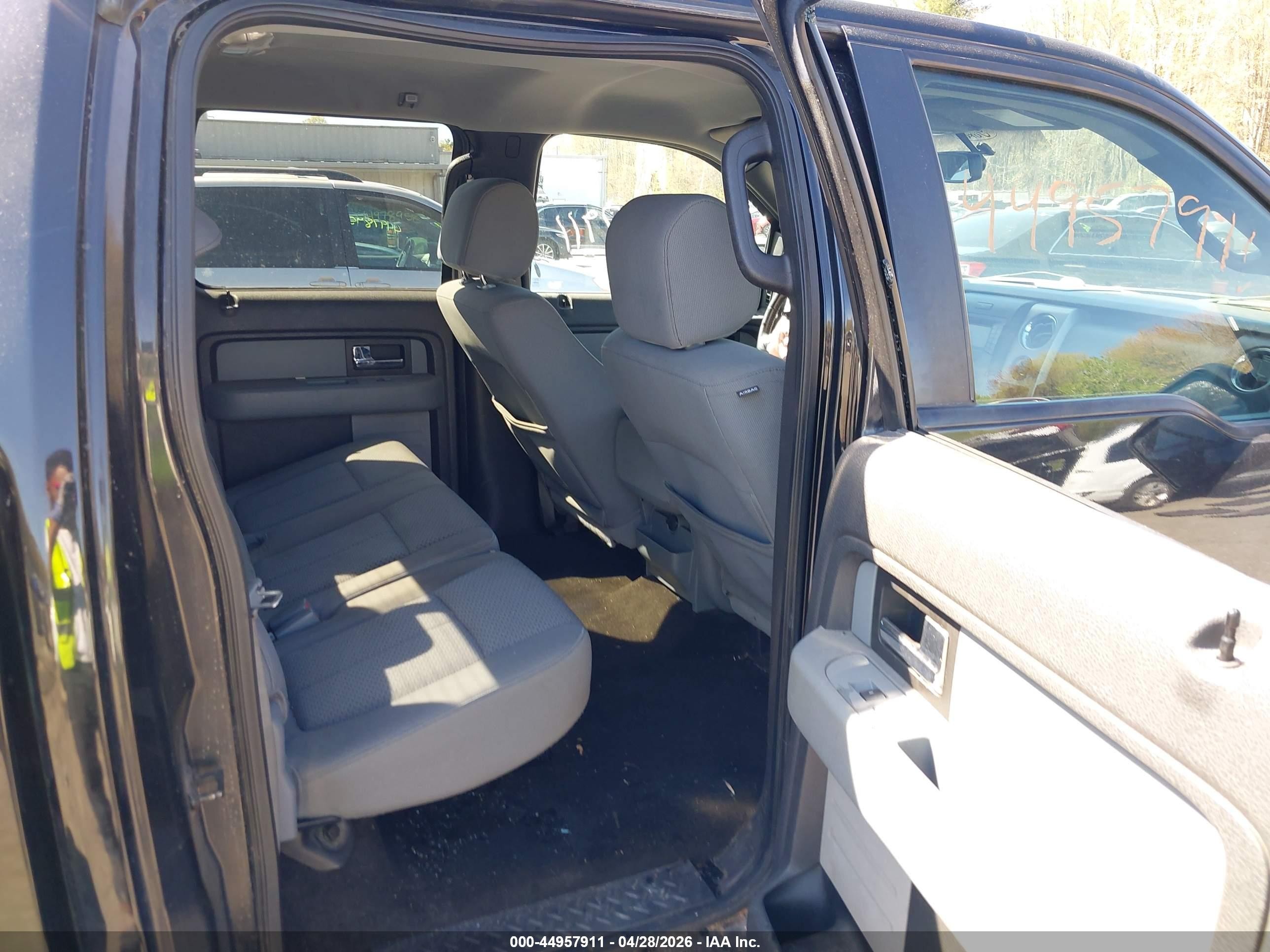 2013 Ford F-150 Xlt Black vin: 1FTFW1ET1DFA00867
