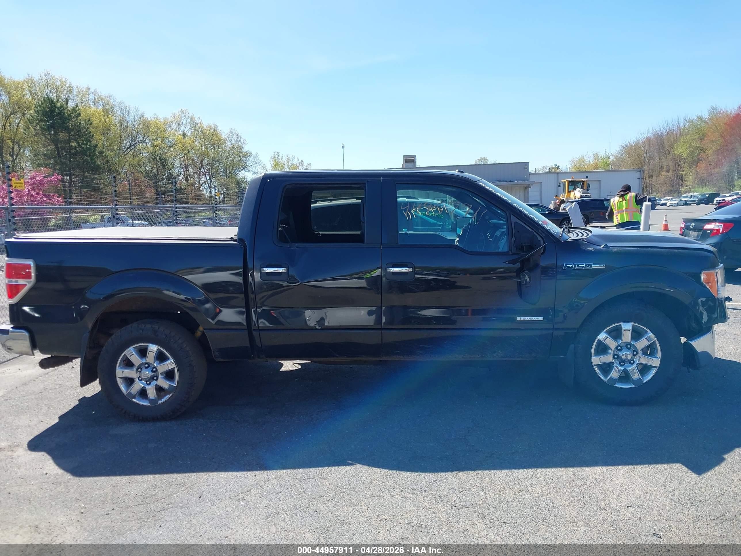 2013 Ford F-150 Xlt Black vin: 1FTFW1ET1DFA00867