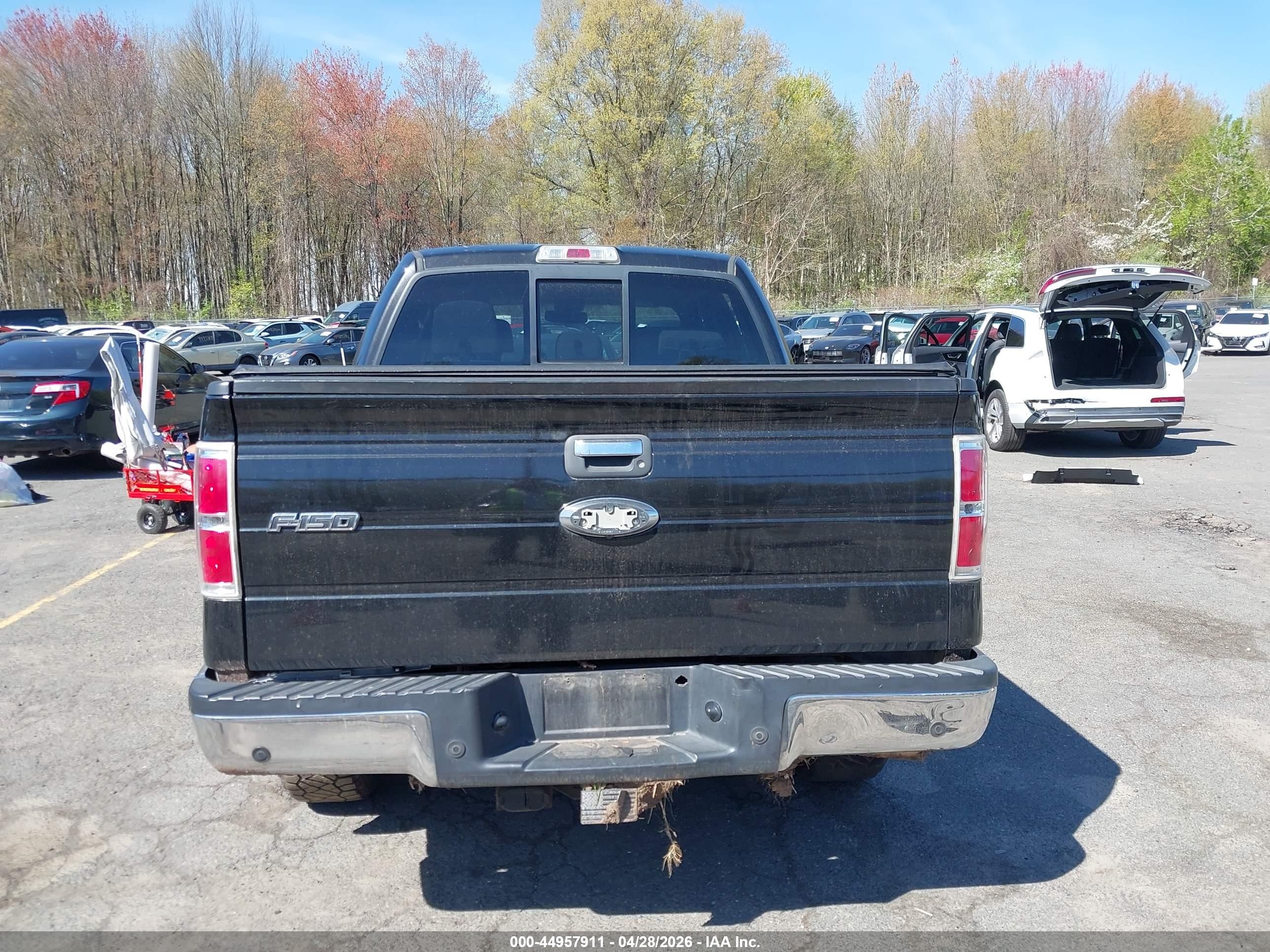 2013 Ford F-150 Xlt Black vin: 1FTFW1ET1DFA00867