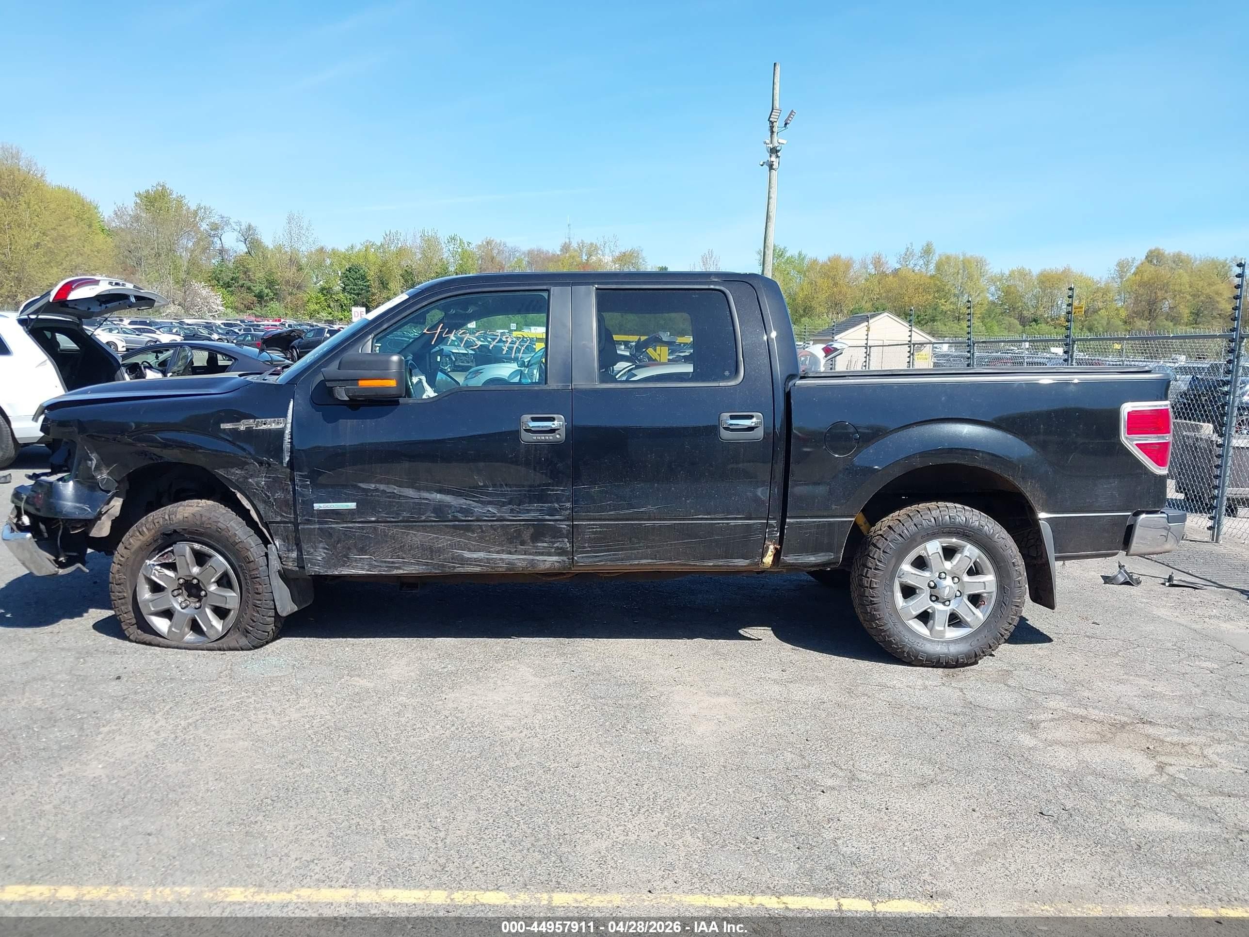2013 Ford F-150 Xlt Black vin: 1FTFW1ET1DFA00867
