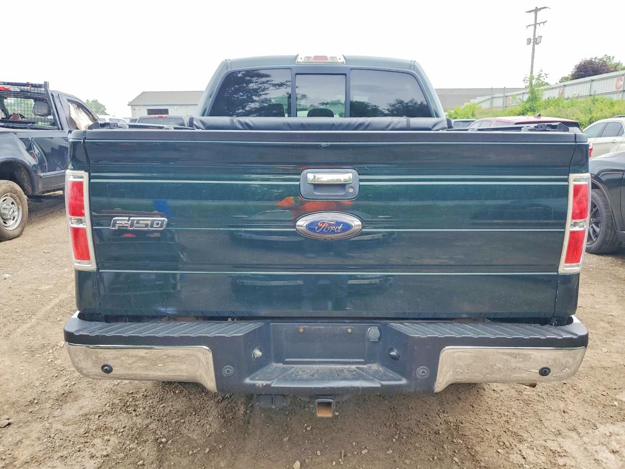 2013 Ford F150 Supercrew Green vin: 1FTFW1ET1DFA15109