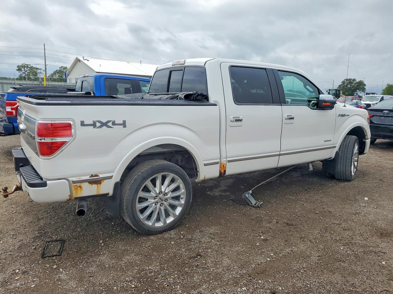 2013 Ford F150 Supercrew Белый vin: 1FTFW1ET1DFA18575