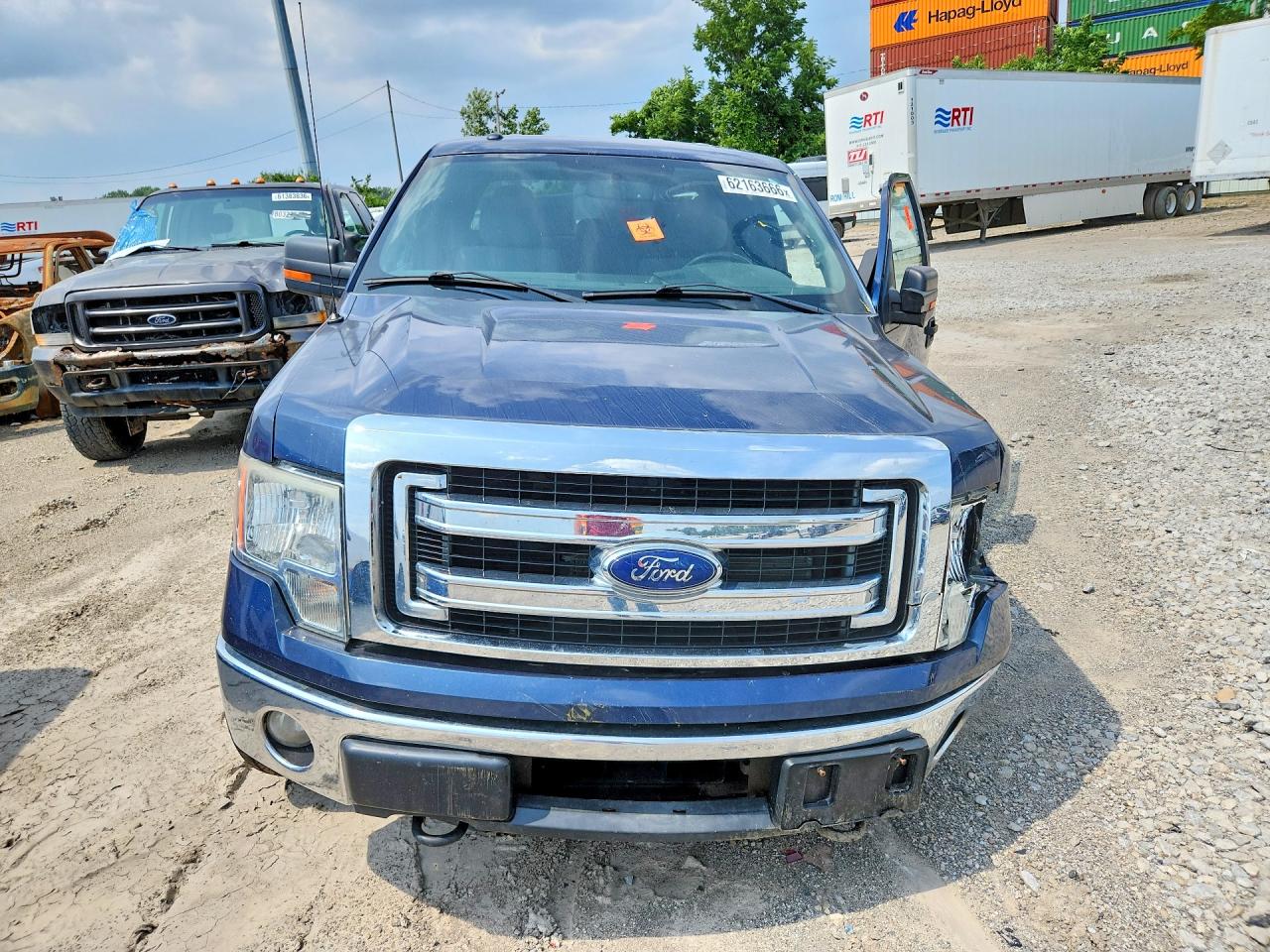 2013 Ford F150 Supercrew Blue vin: 1FTFW1ET1DFA28605