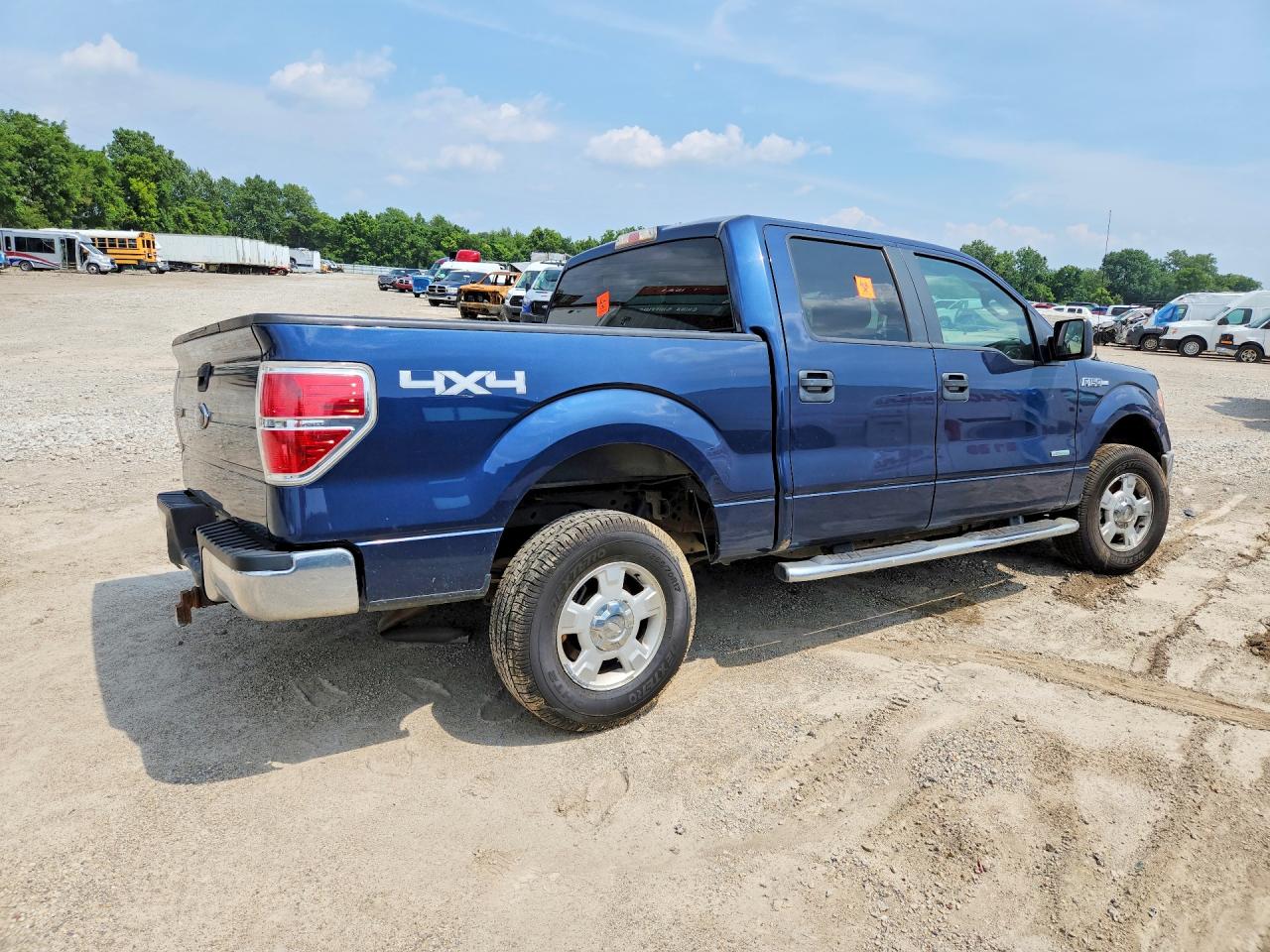 2013 Ford F150 Supercrew Blue vin: 1FTFW1ET1DFA28605