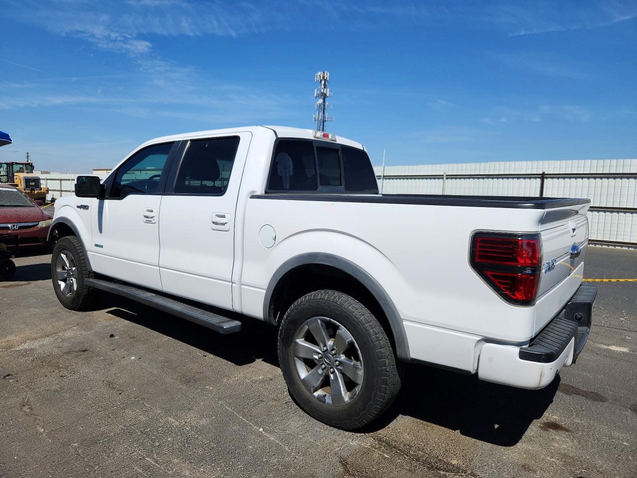 2013 Ford F150 Supercrew White vin: 1FTFW1ET1DFA47462