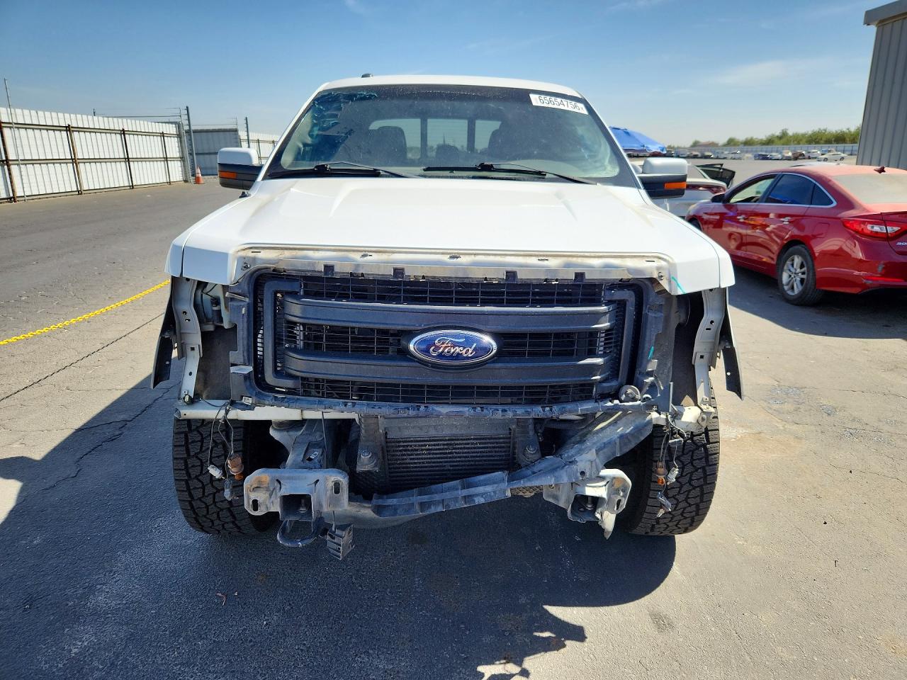 2013 Ford F150 Supercrew White vin: 1FTFW1ET1DFA47462