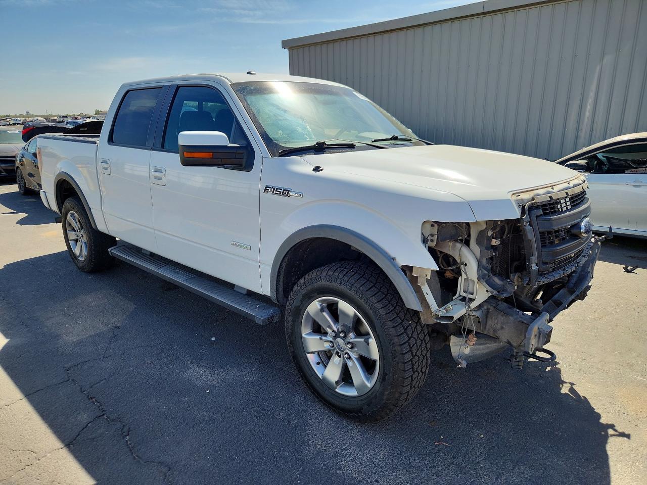 2013 Ford F150 Supercrew White vin: 1FTFW1ET1DFA47462
