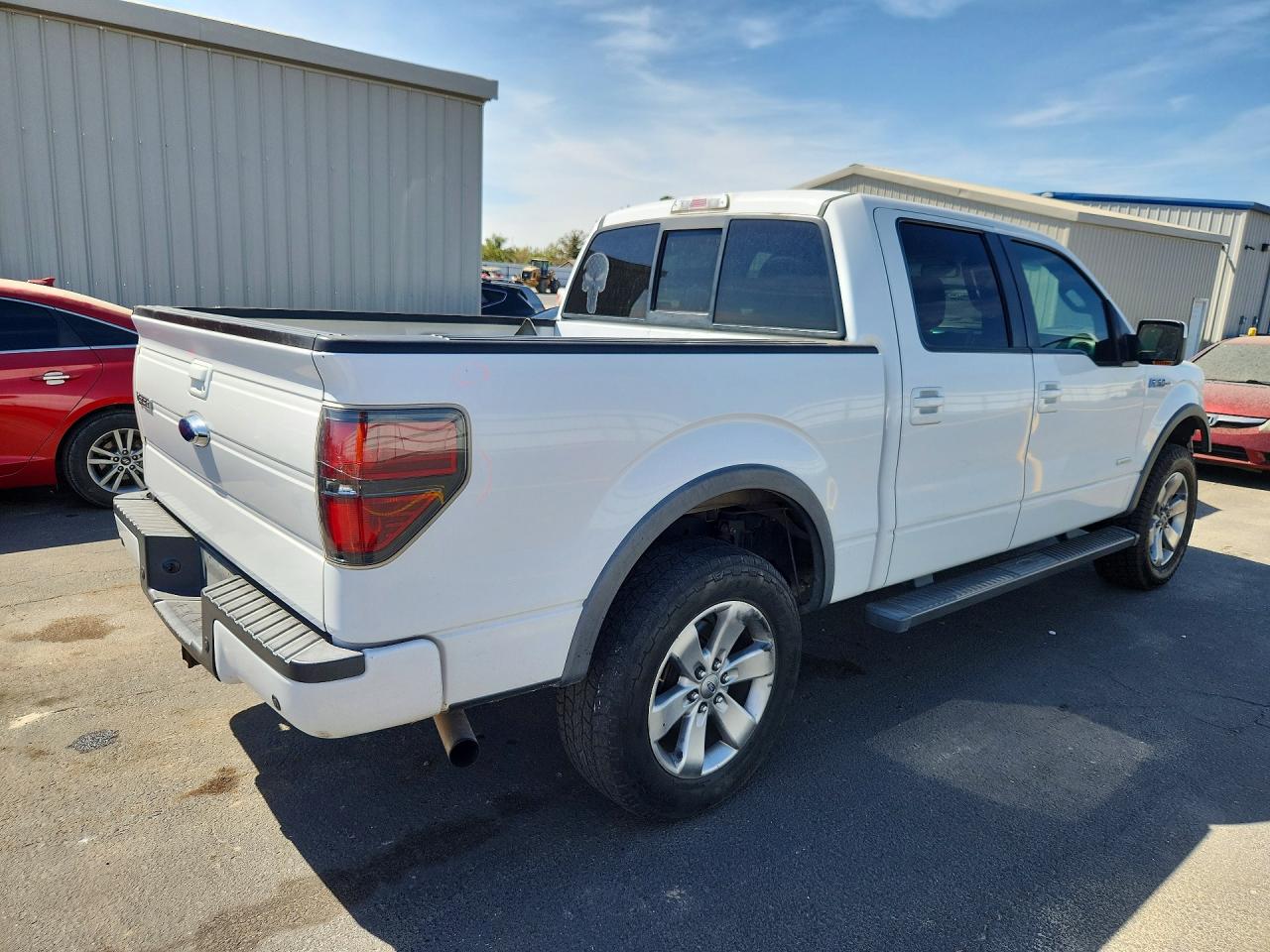2013 Ford F150 Supercrew White vin: 1FTFW1ET1DFA47462