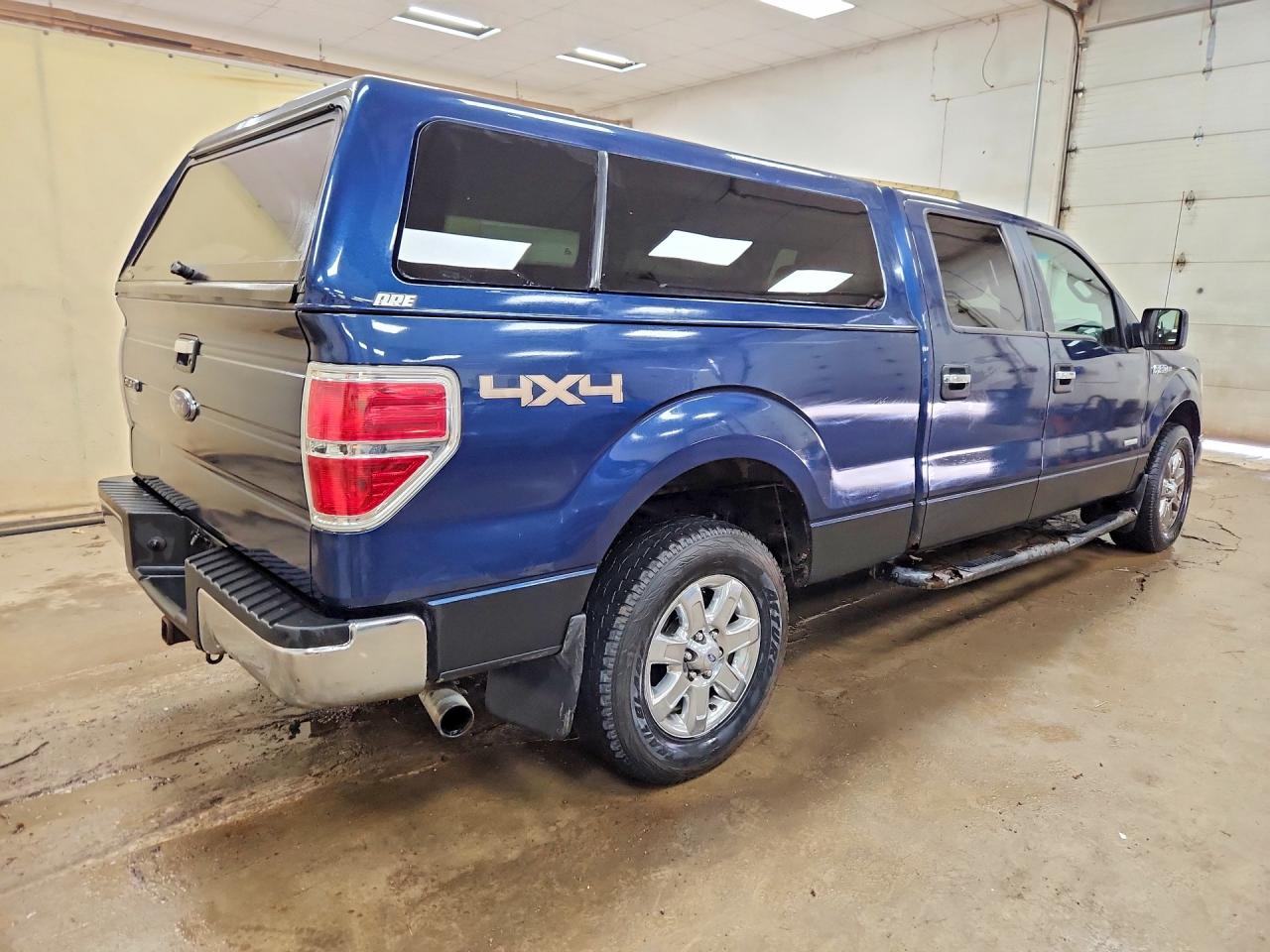 2013 Ford F150 Supercrew Blue vin: 1FTFW1ET1DFA59868