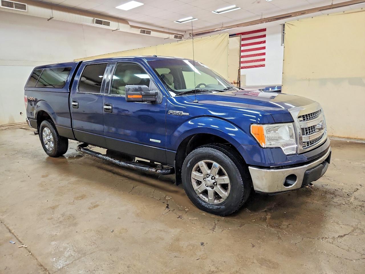 2013 Ford F150 Supercrew Blue vin: 1FTFW1ET1DFA59868