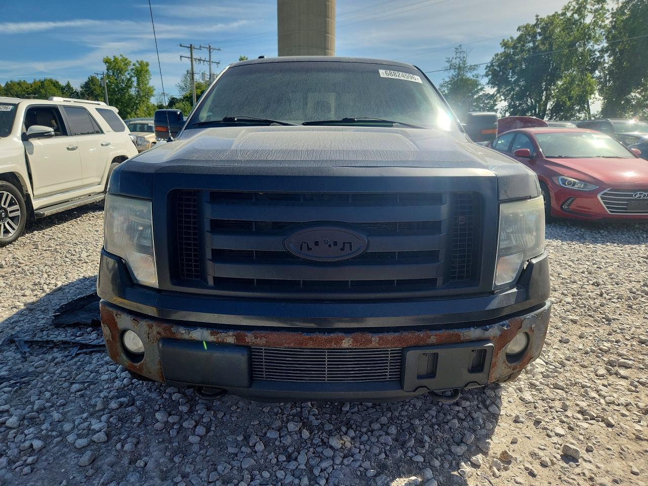 2013 Ford F150 Supercrew Black vin: 1FTFW1ET1DFA95608
