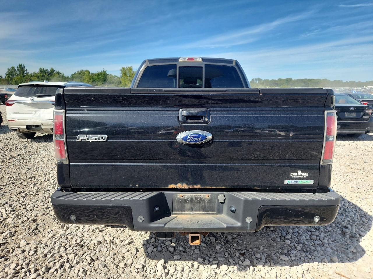 2013 Ford F150 Supercrew Black vin: 1FTFW1ET1DFA95608