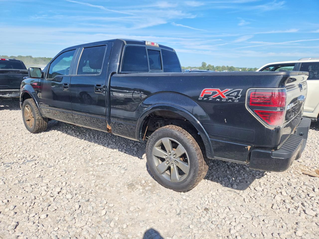 2013 Ford F150 Supercrew Black vin: 1FTFW1ET1DFA95608