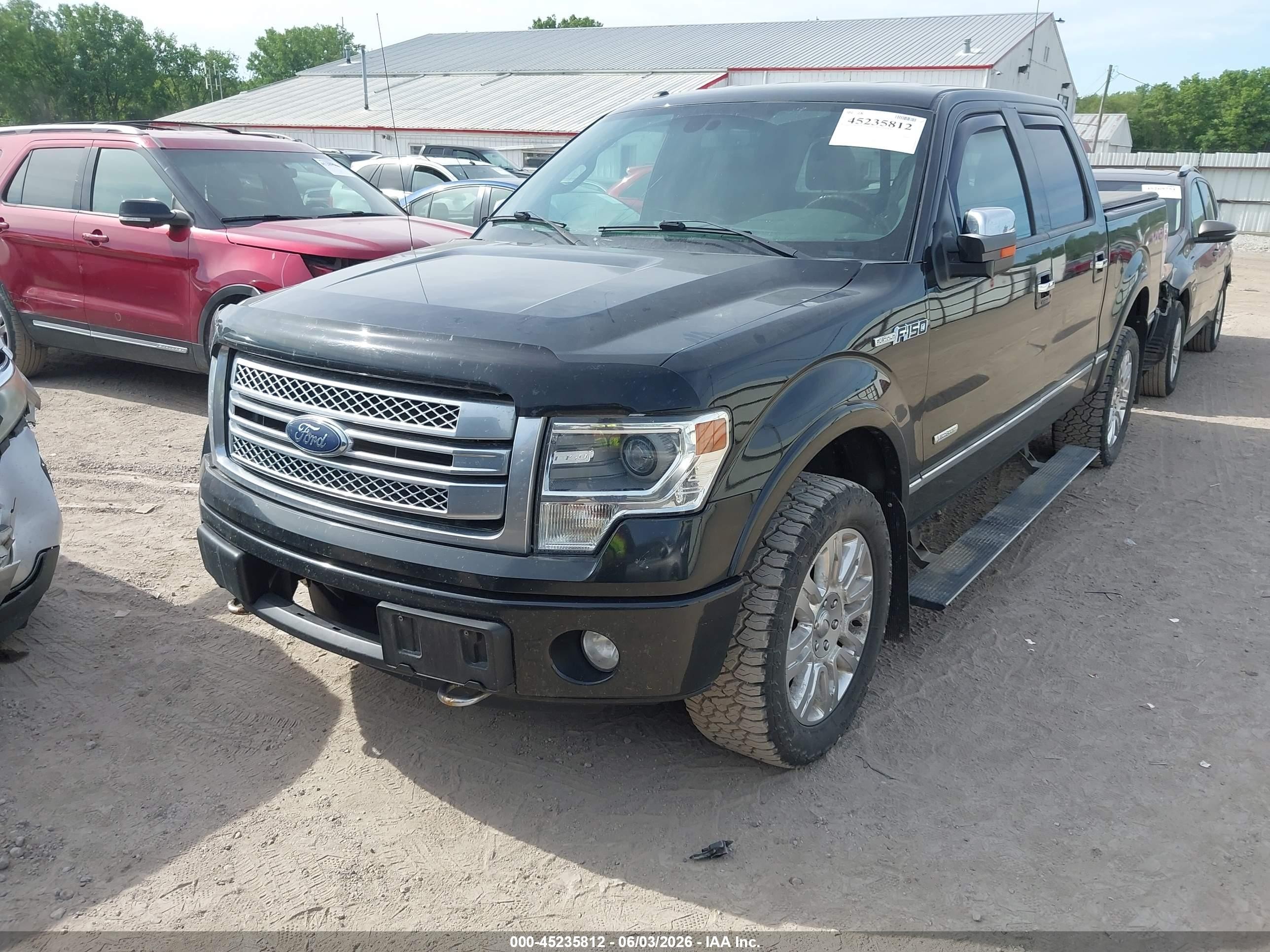 2013 Ford F-150 Platinum Black vin: 1FTFW1ET1DFB03285
