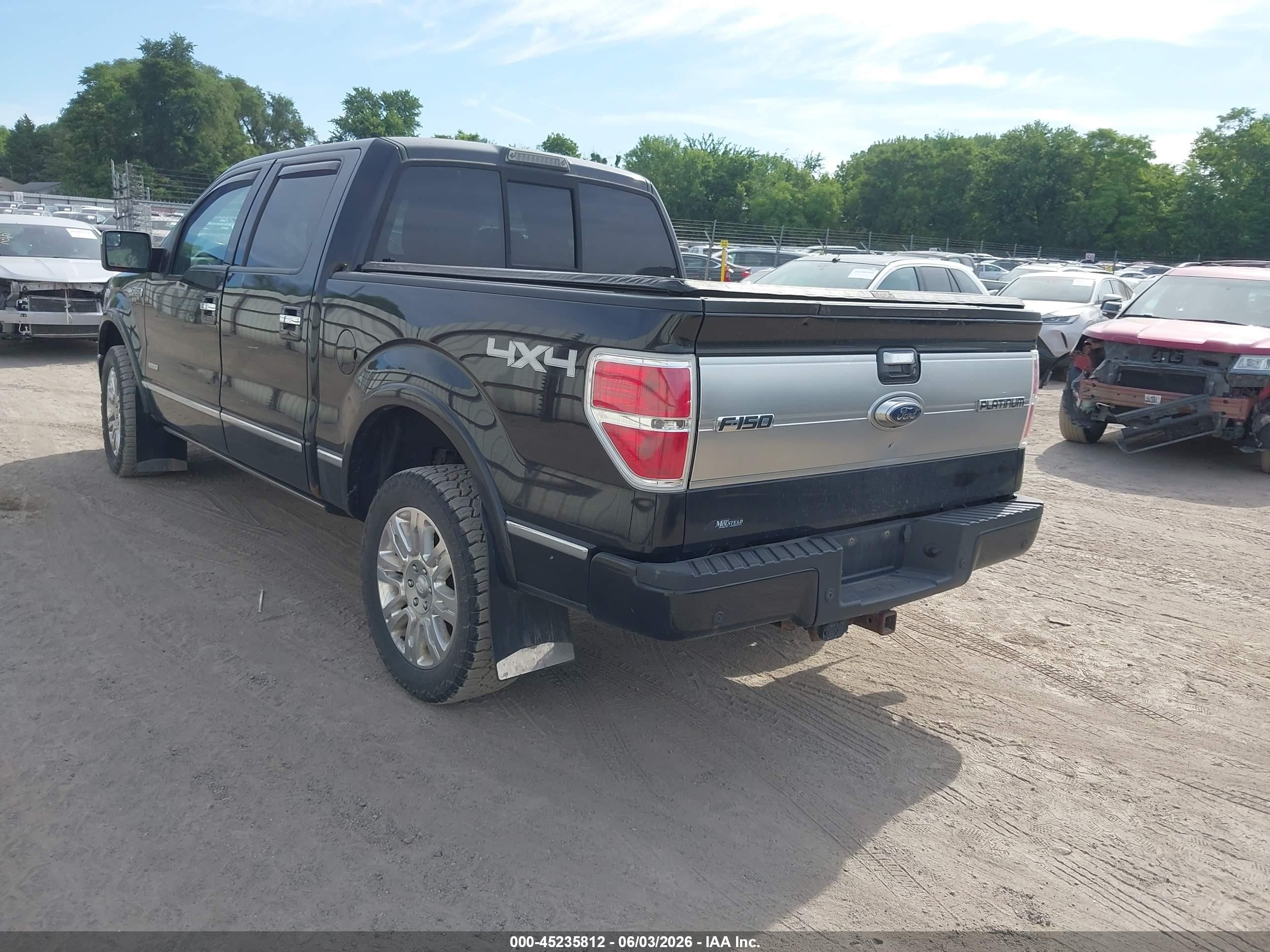 2013 Ford F-150 Platinum Black vin: 1FTFW1ET1DFB03285