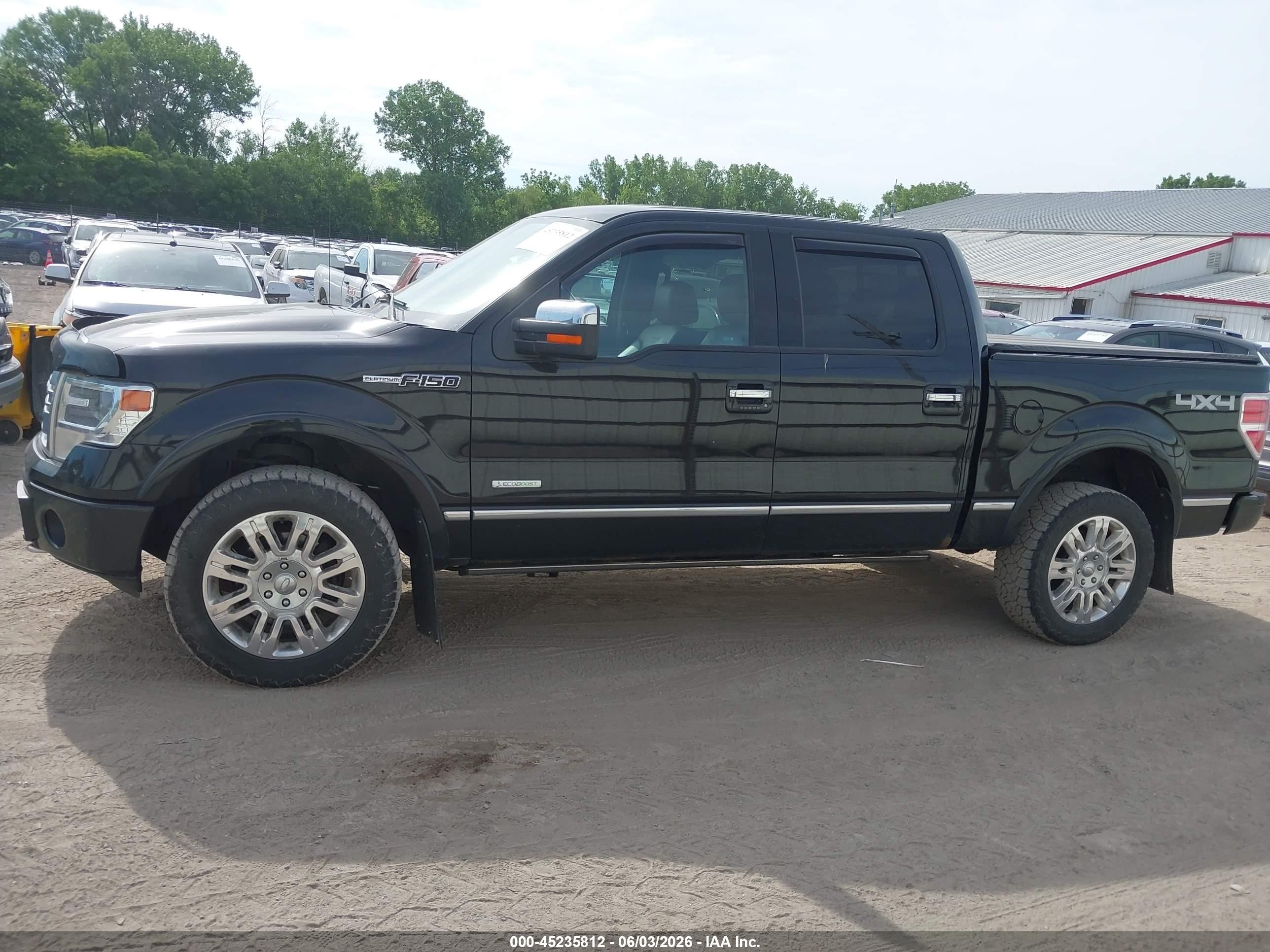 2013 Ford F-150 Platinum Black vin: 1FTFW1ET1DFB03285