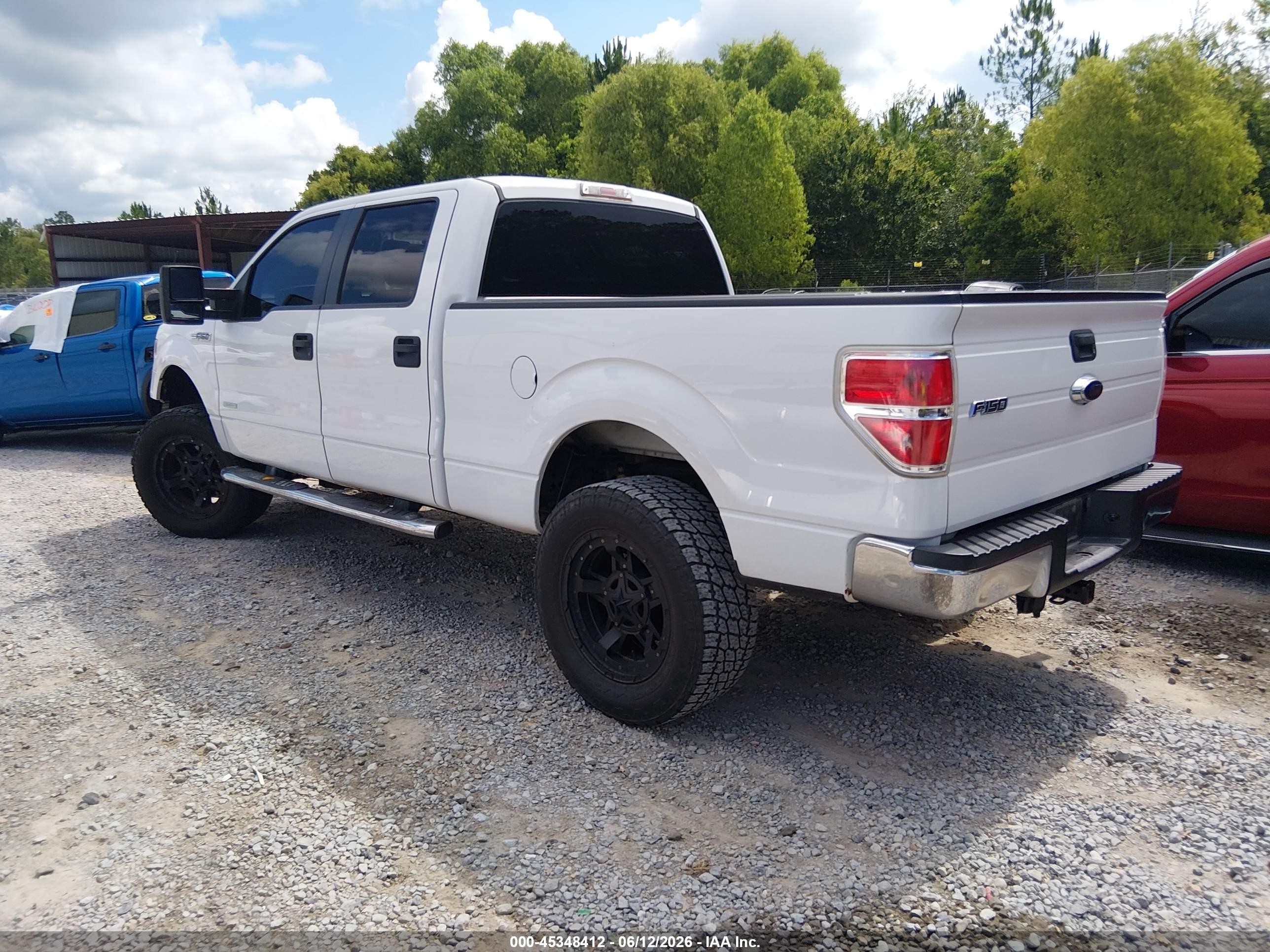 2013 Ford F-150 Xlt Белый vin: 1FTFW1ET1DFB11323