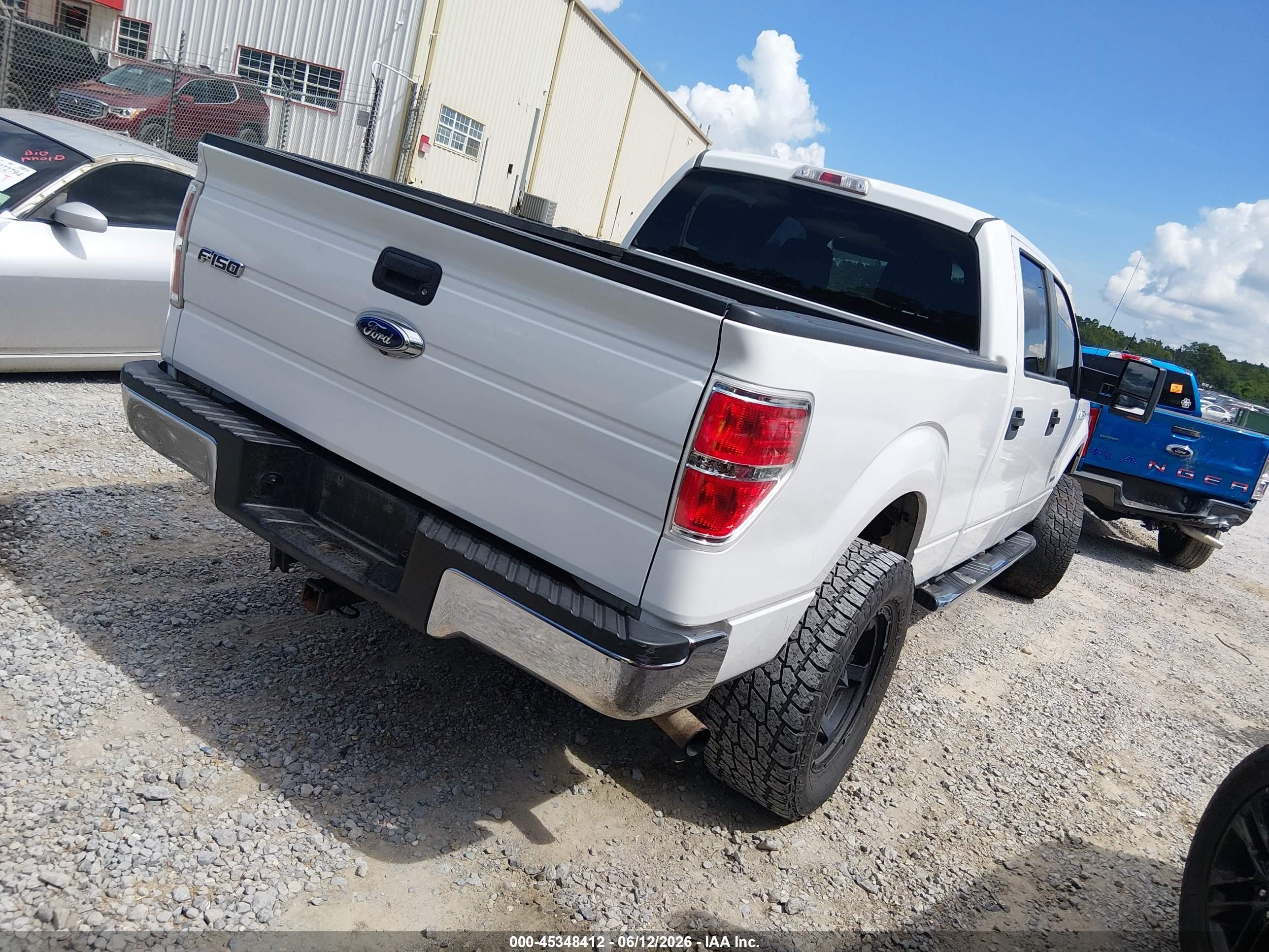 2013 Ford F-150 Xlt Белый vin: 1FTFW1ET1DFB11323