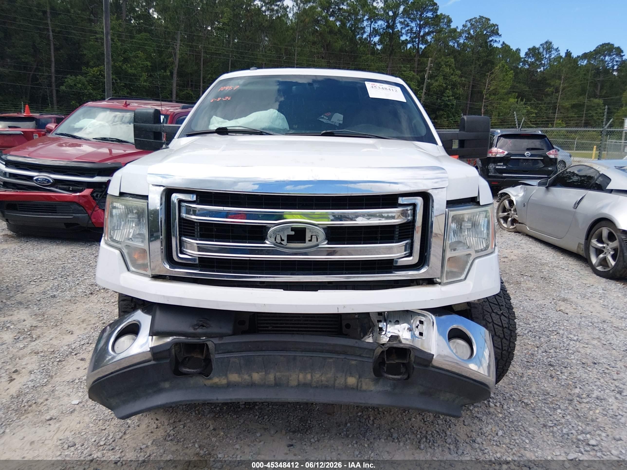 2013 Ford F-150 Xlt Белый vin: 1FTFW1ET1DFB11323