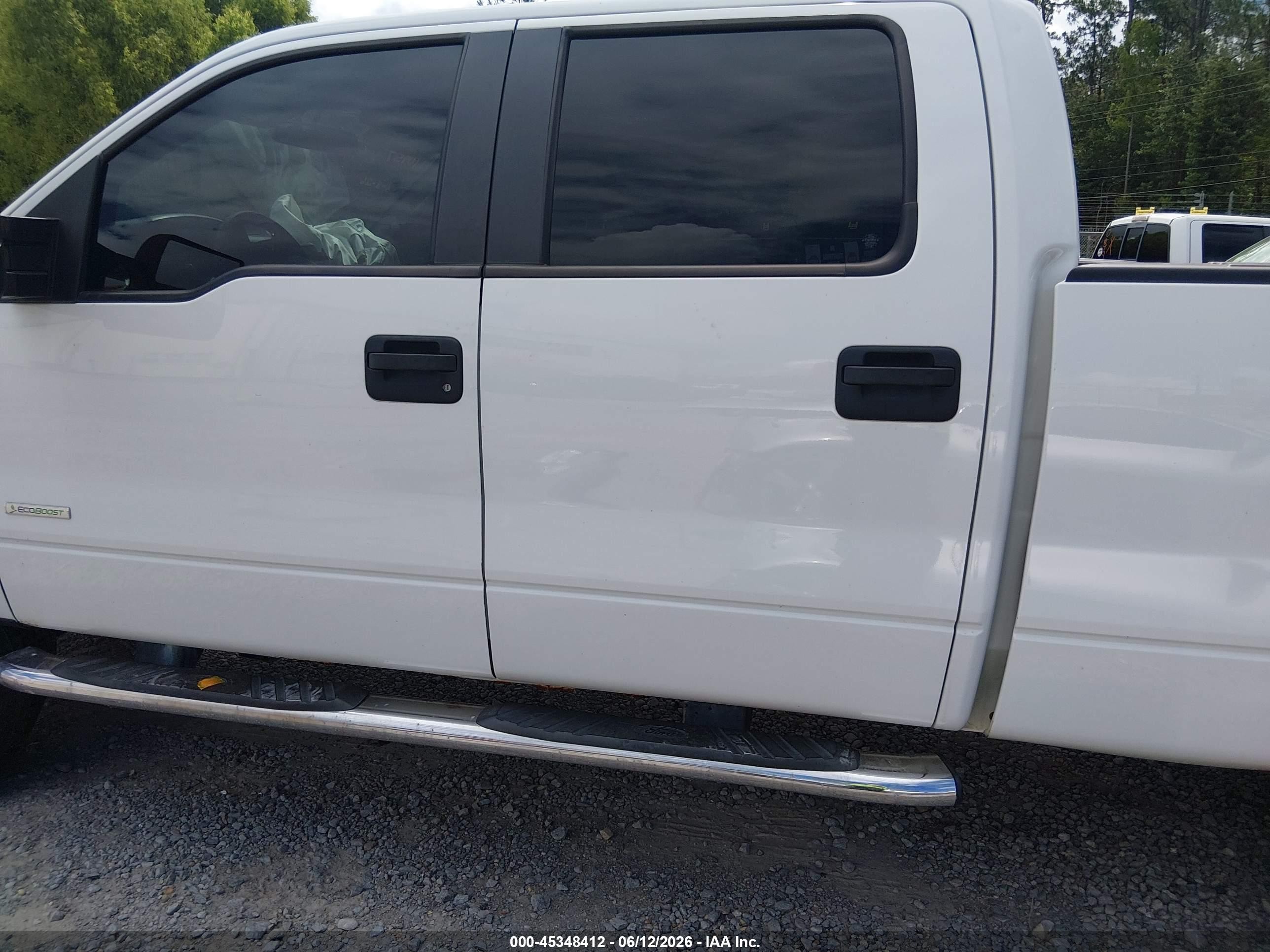 2013 Ford F-150 Xlt Белый vin: 1FTFW1ET1DFB11323