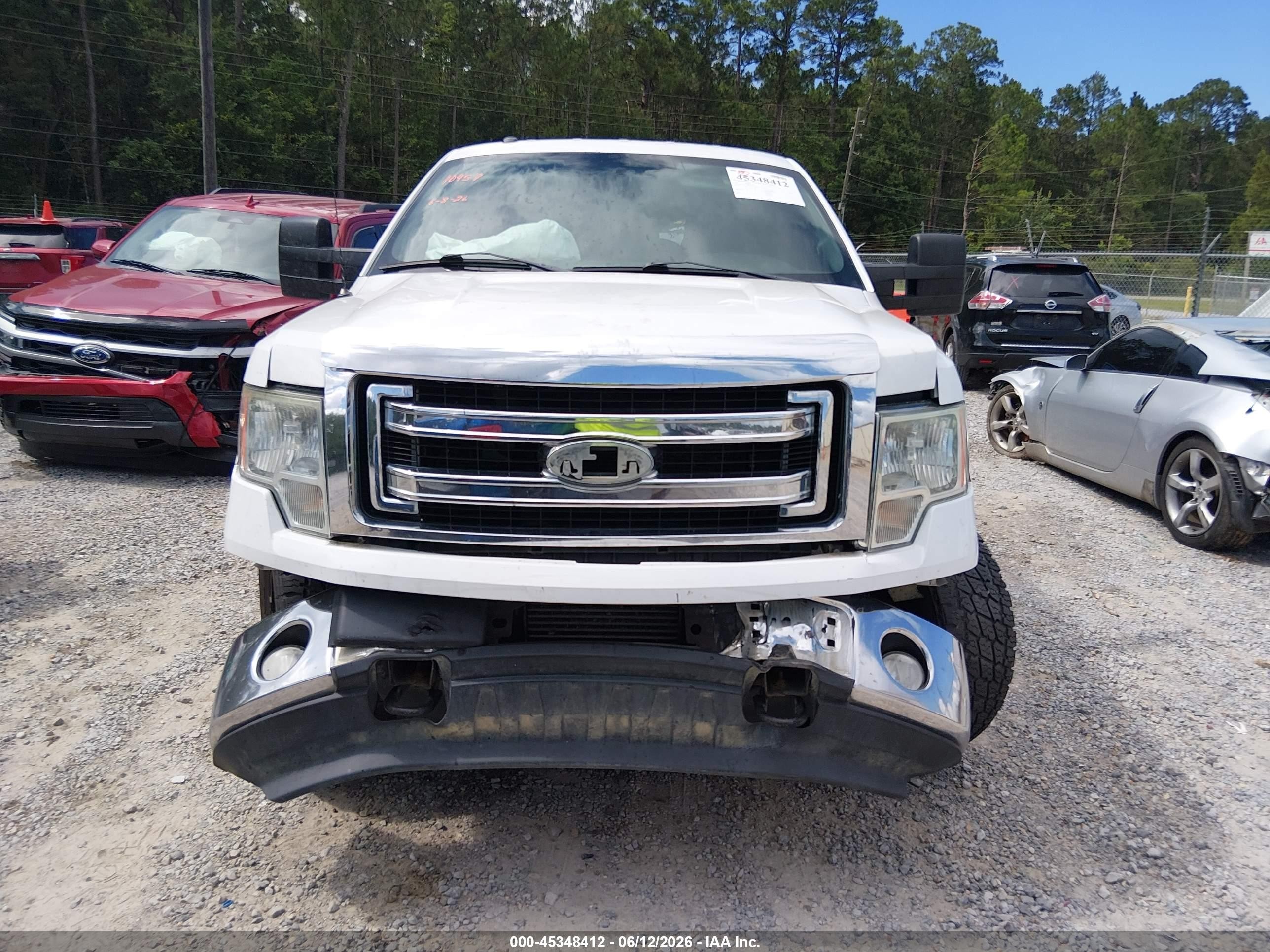 2013 Ford F-150 Xlt Белый vin: 1FTFW1ET1DFB11323