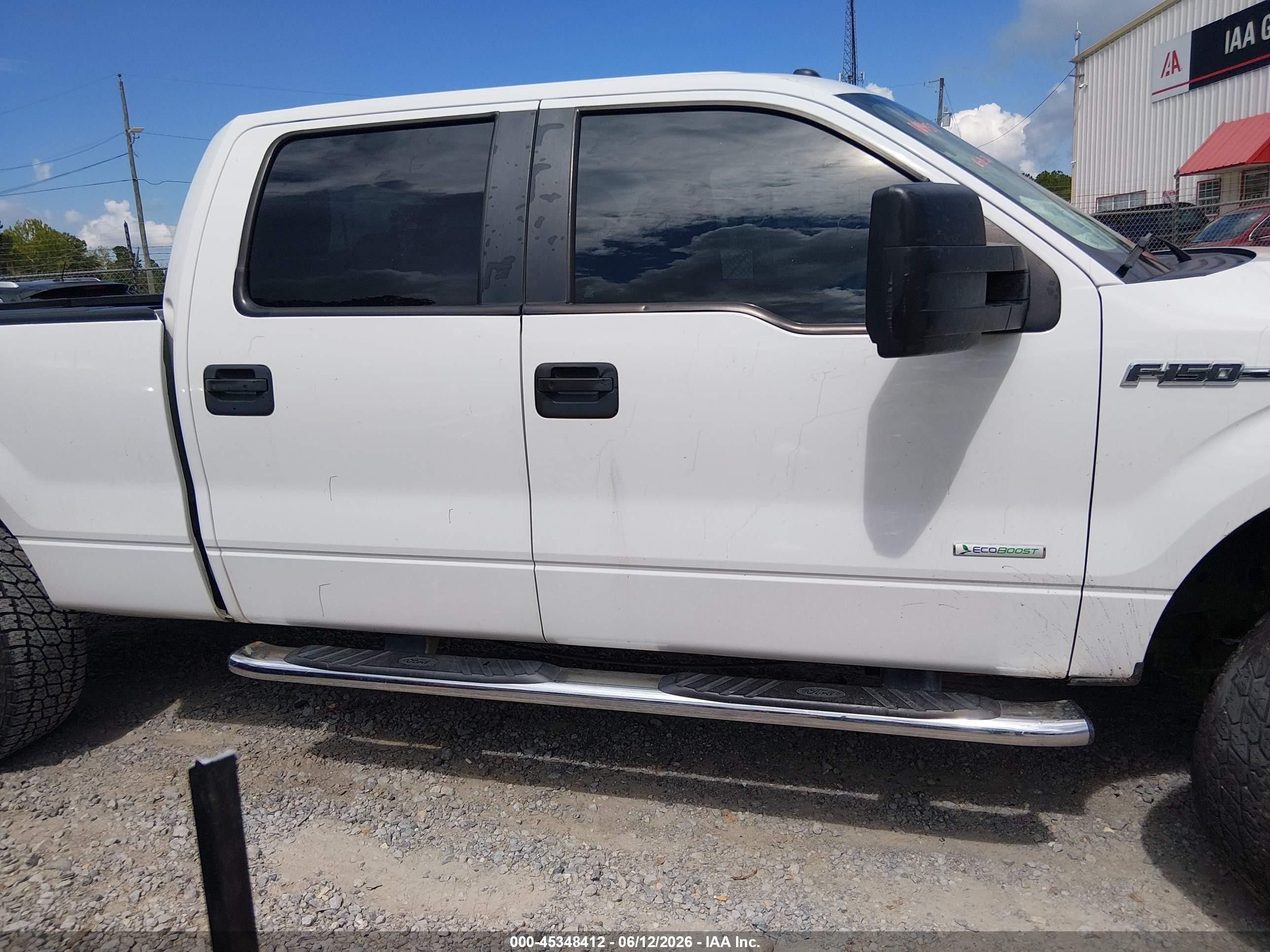 2013 Ford F-150 Xlt Белый vin: 1FTFW1ET1DFB11323