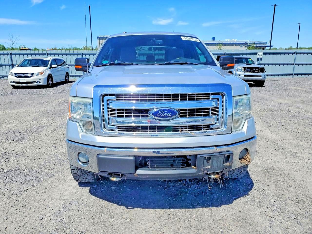 2013 Ford F150 Supercrew Silver vin: 1FTFW1ET1DFB11838
